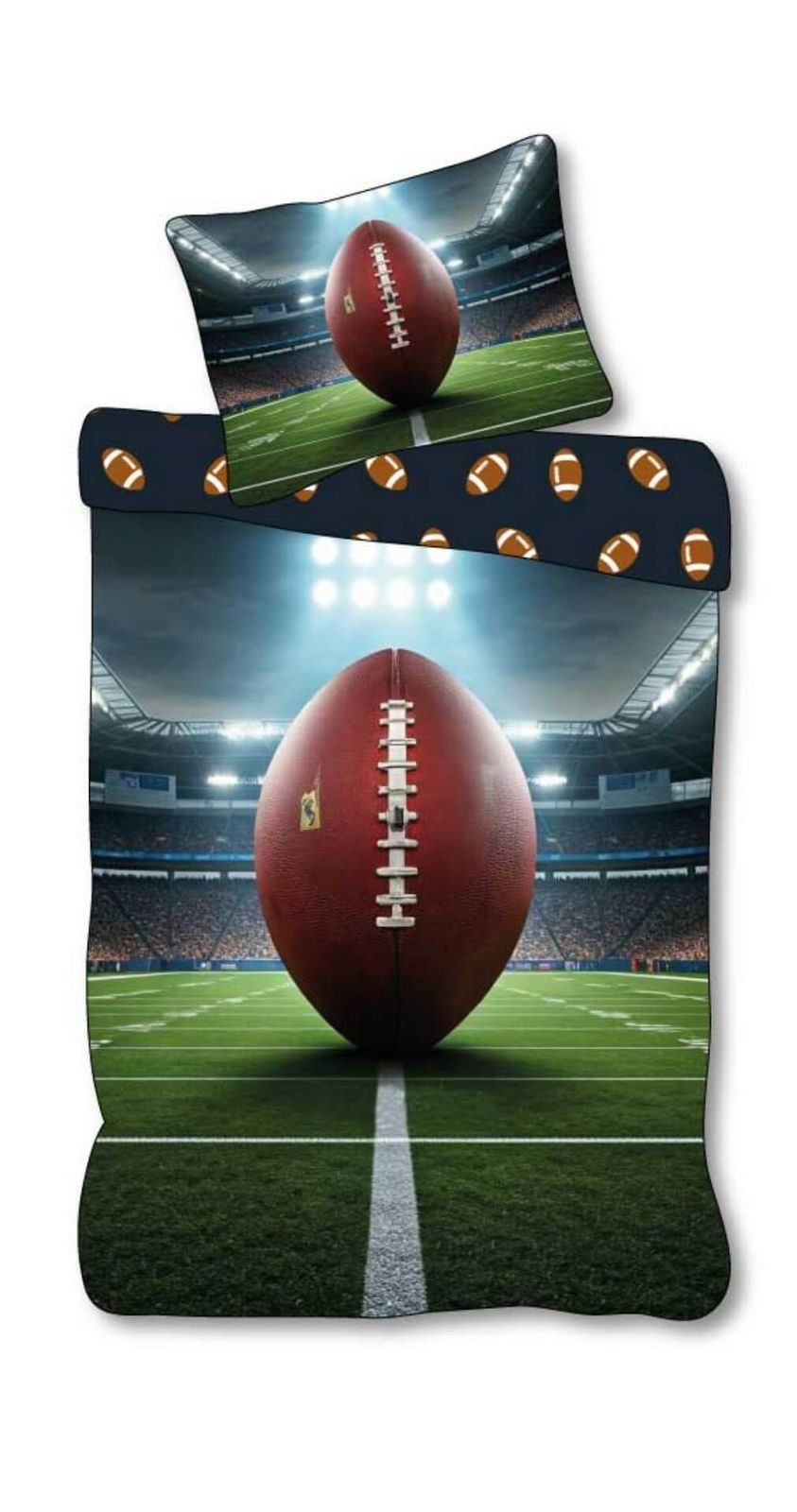 BrandMac Bettwäsche American Football - Wende-Bettwäsche-Set, 135x200 & 80x günstig online kaufen