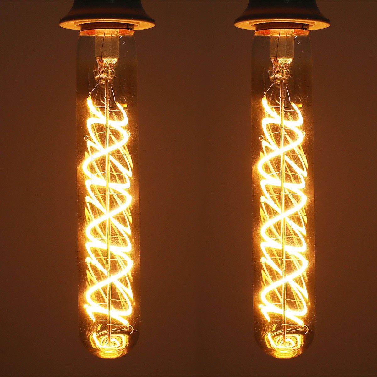 Lampenfassung E27 vintage Edison Lampensockel Rotbronze gebürstet