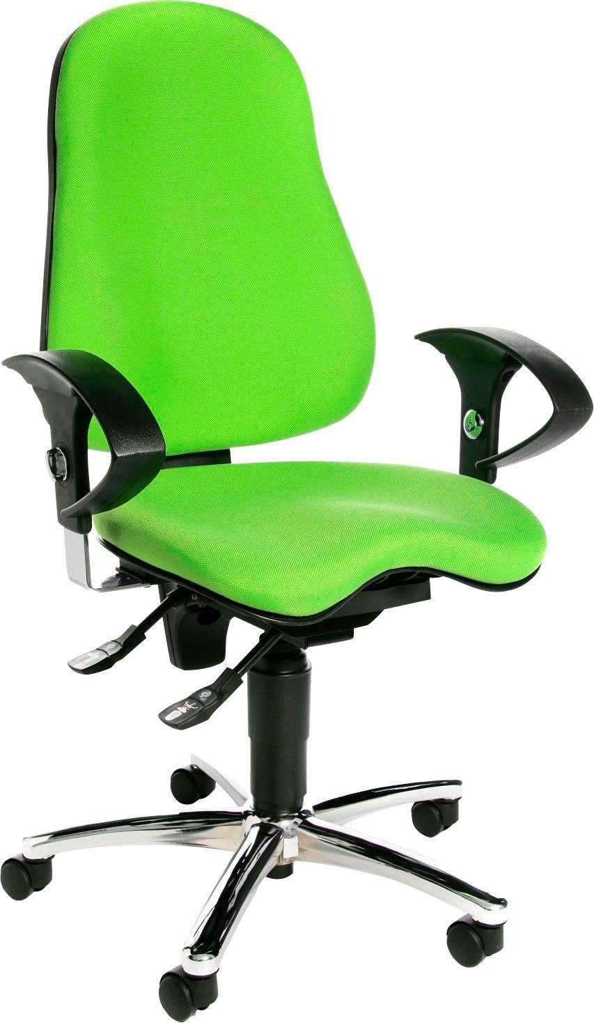 grün 10 Bürostuhl Sitness TOPSTAR