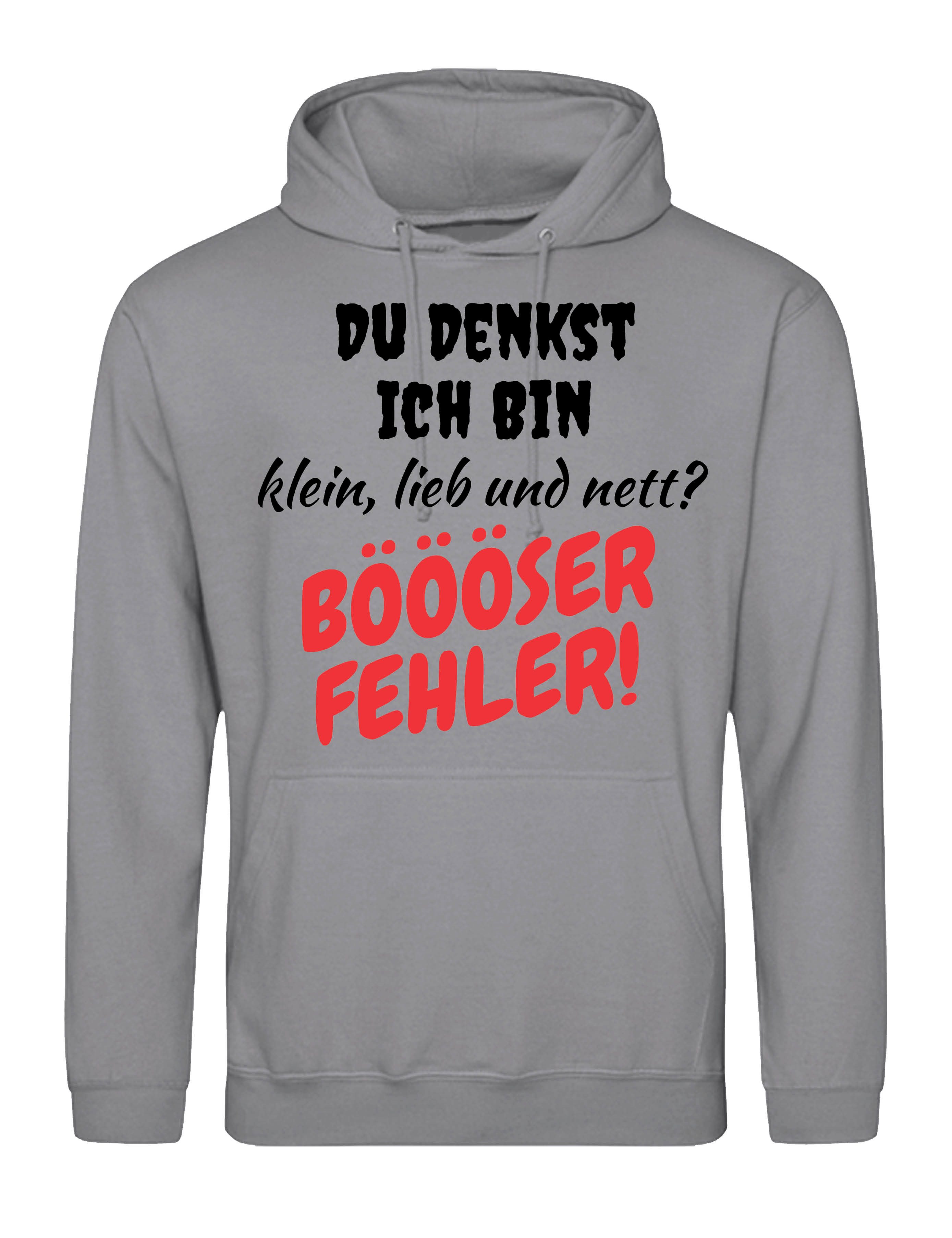 Youth Designz Kapuzenpullover "Böser Fehrler" Herren Hoodie Pullover