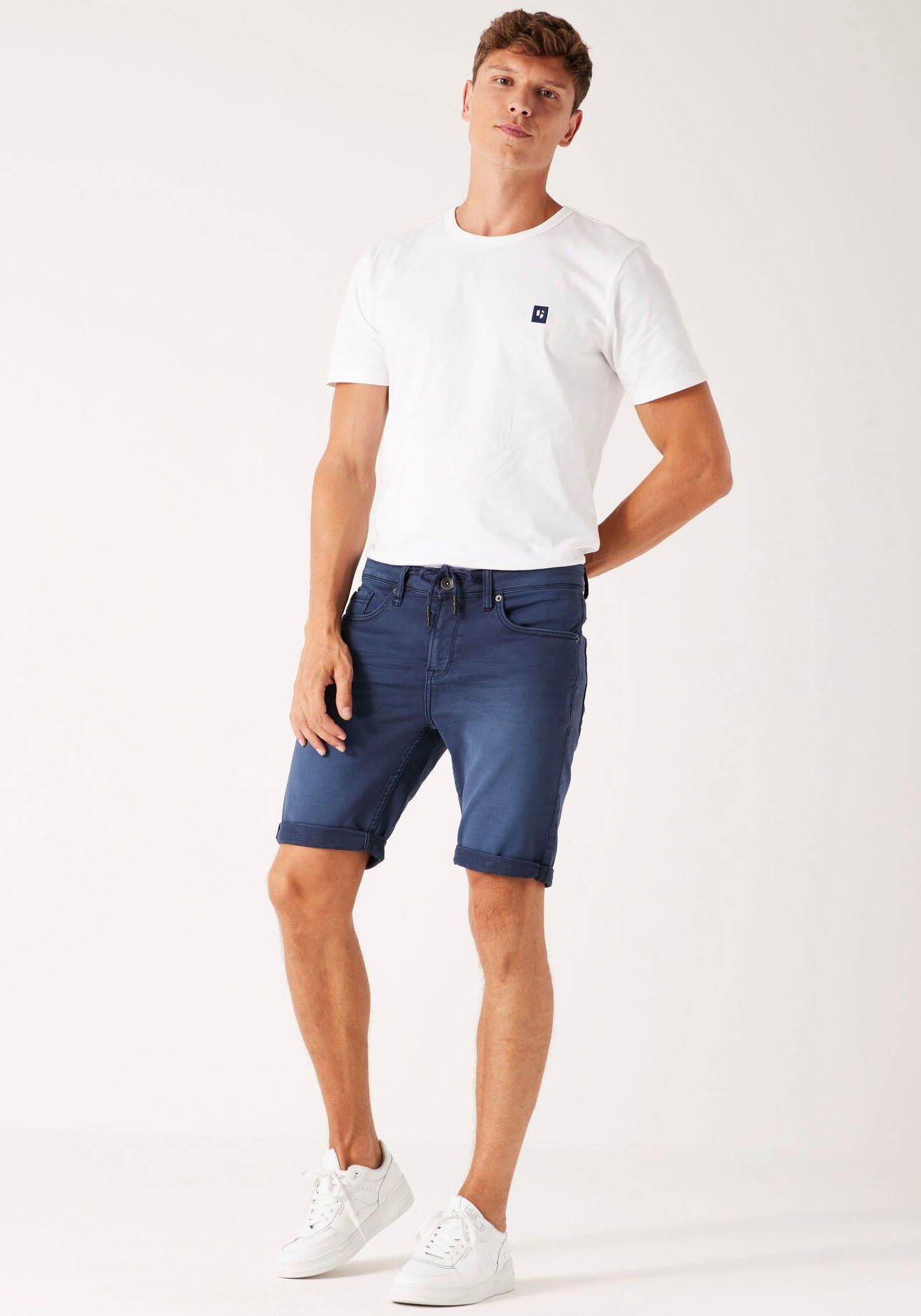 Jeansshorts aus Garcia Baumwollmix Komfort-Stretch-Qualität Savio,