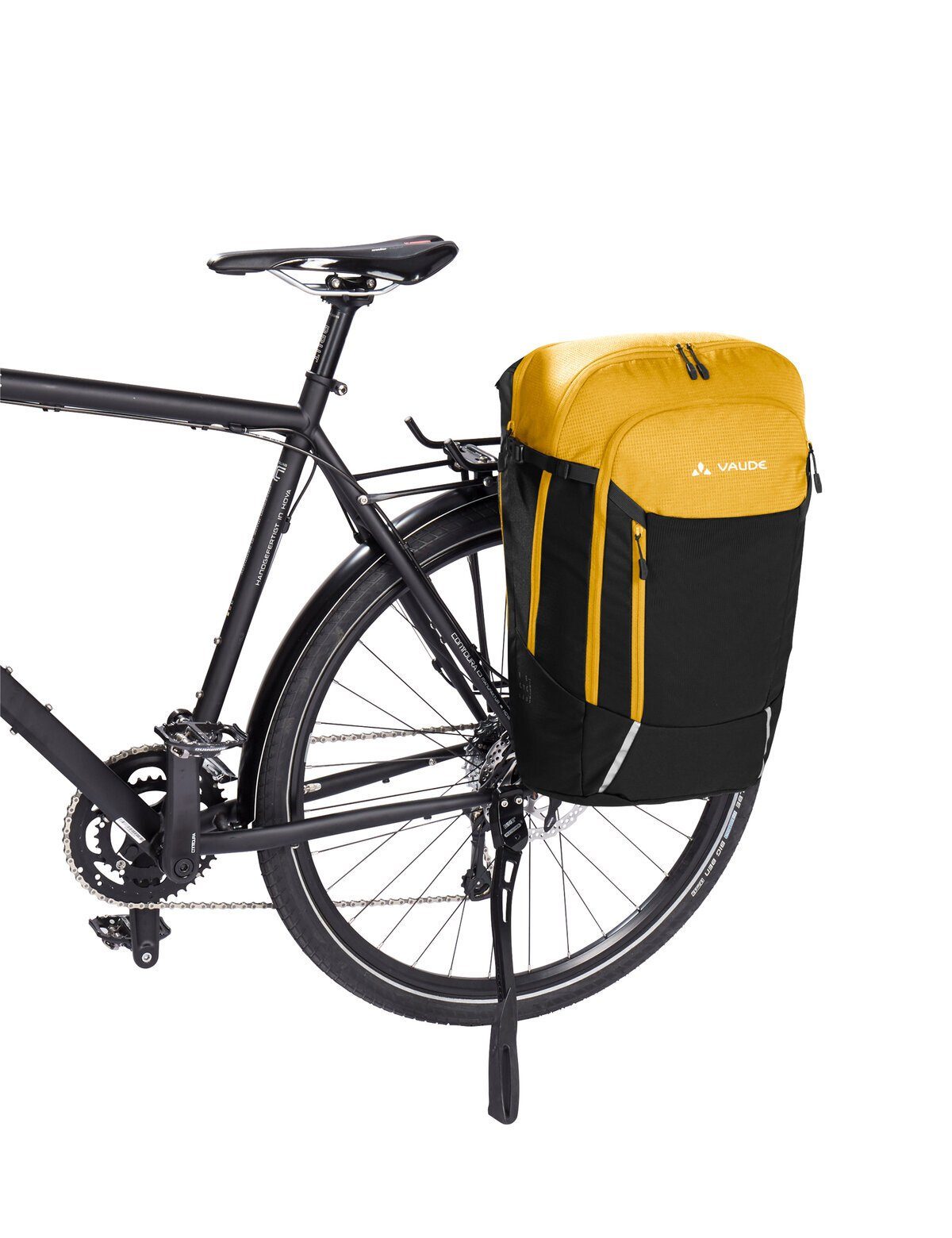 VAUDE Gepäckträgertasche Cycle 28 II (1-tlg., 1), 2in1 Rucksack Fahrradtasche