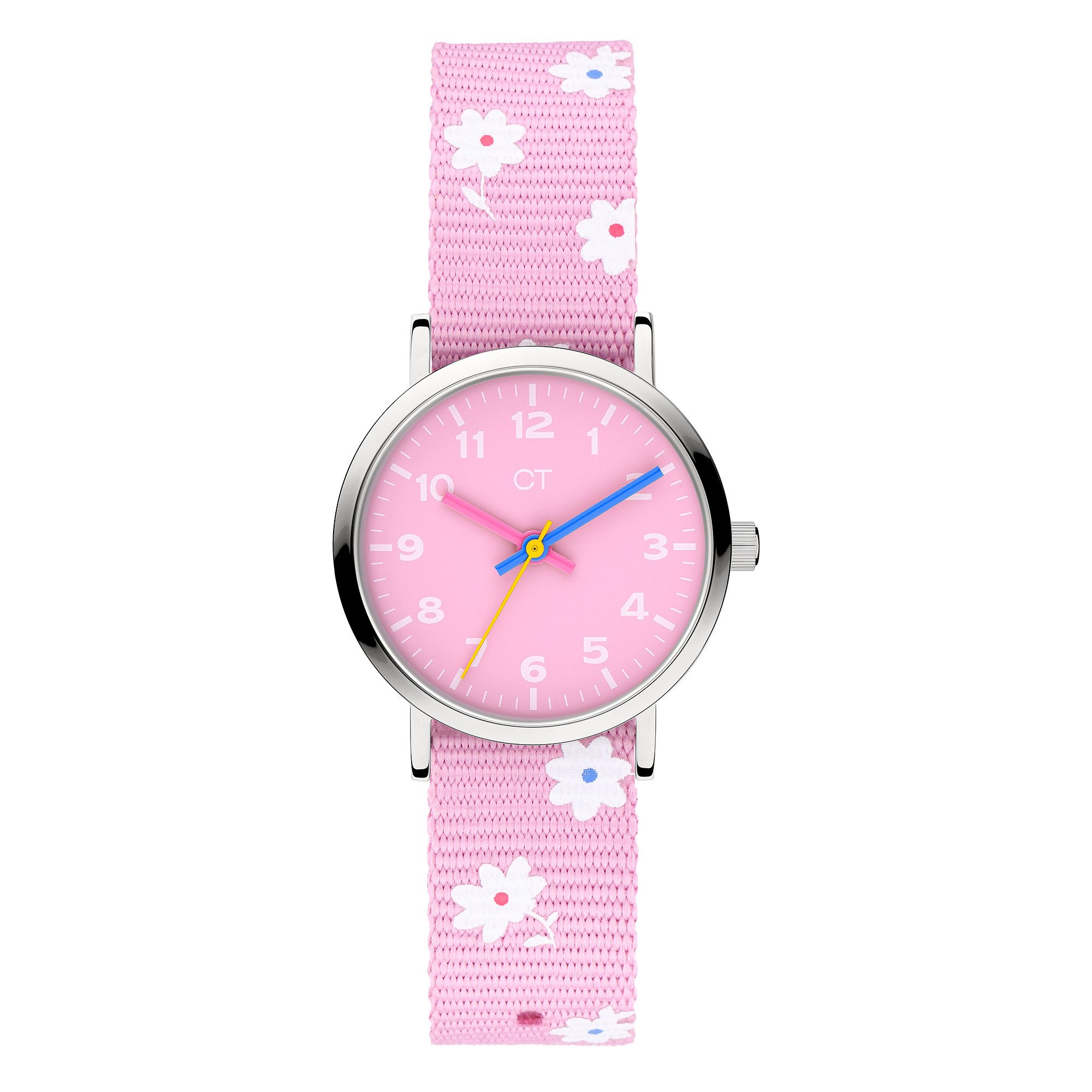 COOL TIME Quarzuhr The Cool Flower Power CT-0040-LQ, Armbanduhr, Kinderuhr, Mädchen, analog