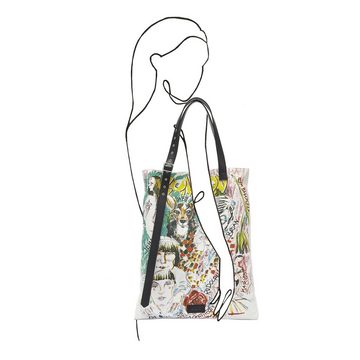 LOOKS by Wolfgang Joop Henkeltasche PRINTS, mit originellem Scribble-Print