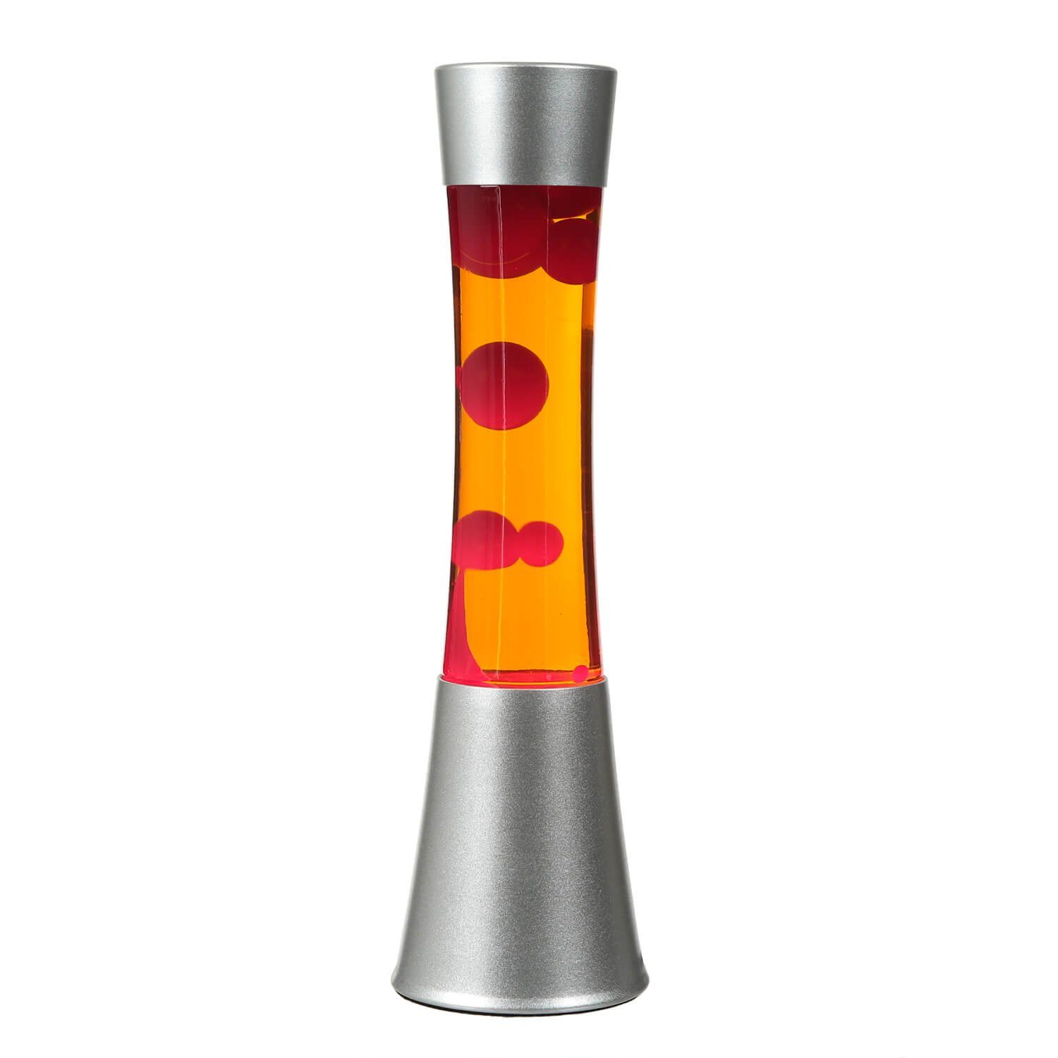 Licht-Erlebnisse Lavalampe SANDRO, Warmweiß, Retro Lampe Rot Orange 39 cm T günstig online kaufen