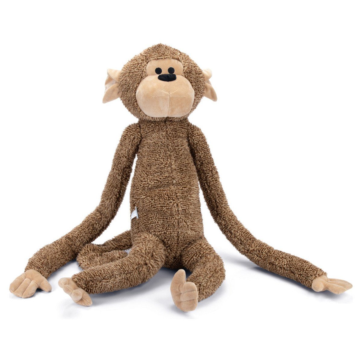 Beeztees Tierkuscheltier Hundespielzeug Plüsch Affe Vik XL braun günstig online kaufen