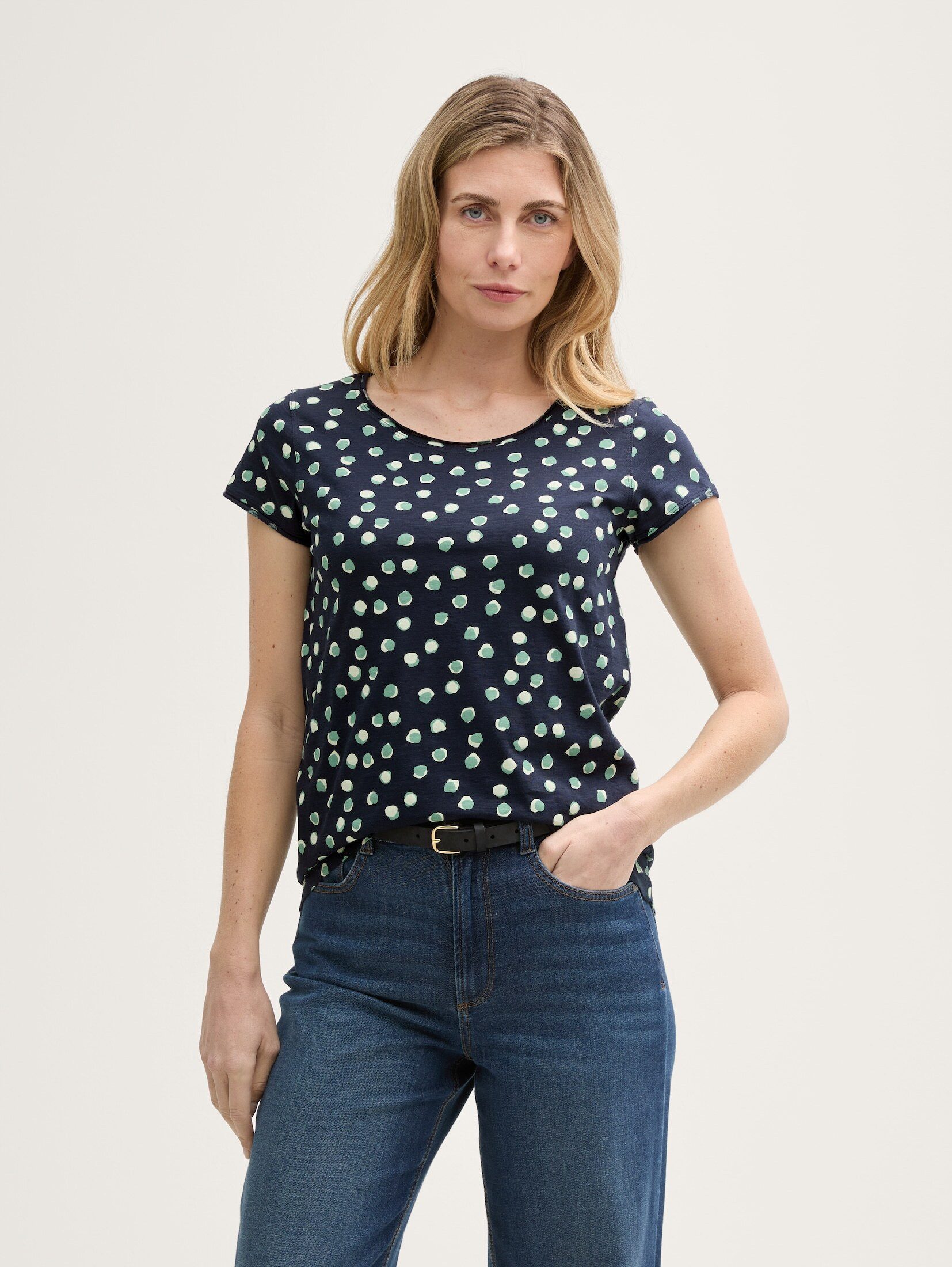 TOM TAILOR T-Shirt T-Shirt mit Rundhalsausschnitt günstig online kaufen