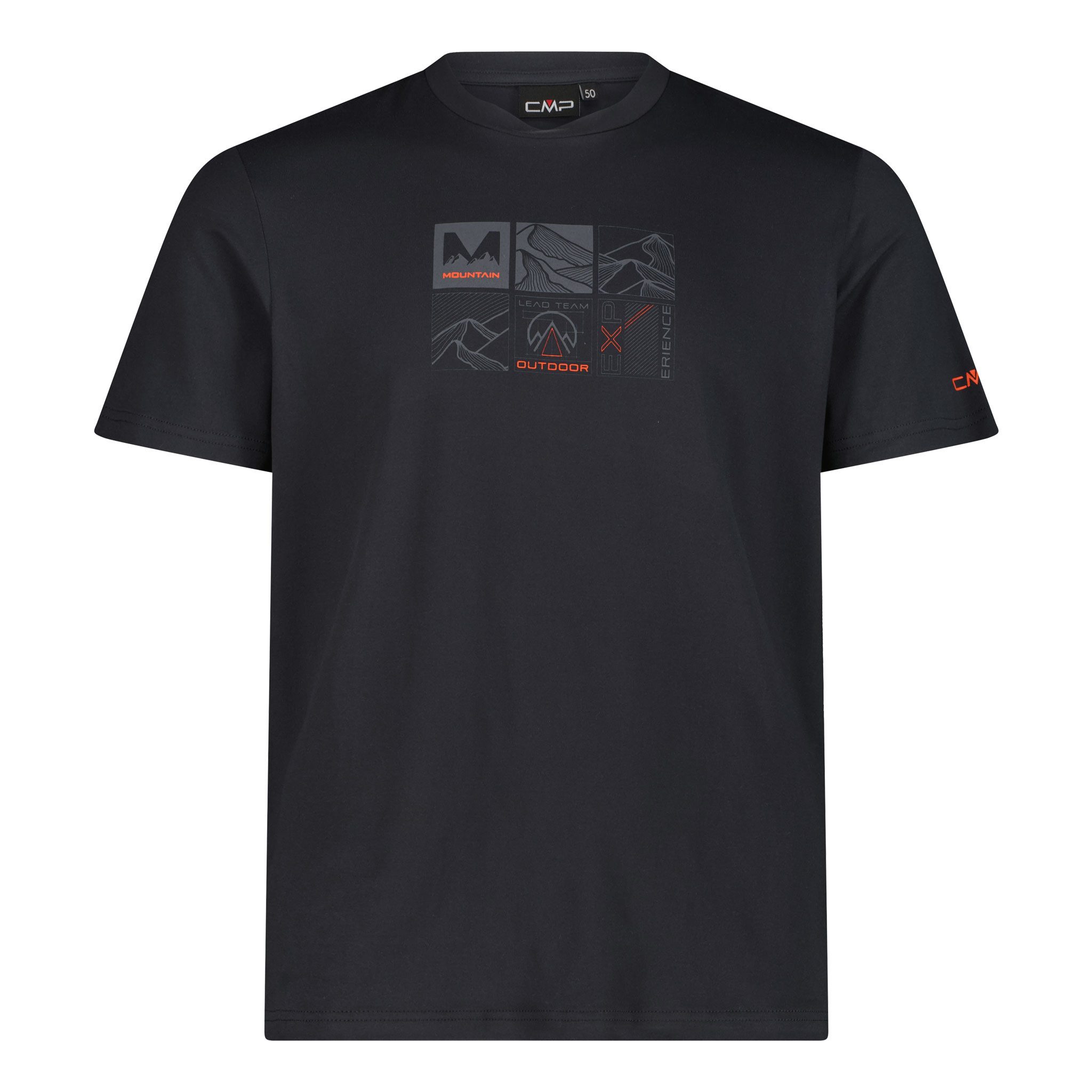 CMP Funktionsshirt Man T-Shirt aus leichtem Material
