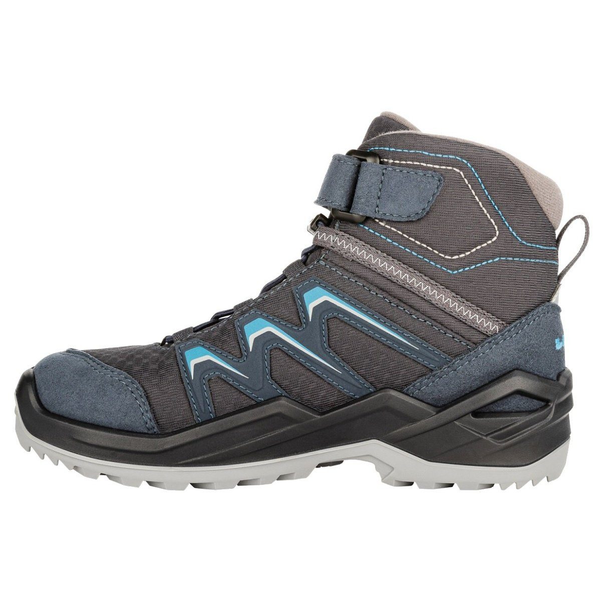 Lowa Winterschuhe Maddox Warm GTX Kid (wasserdicht) stahlblau Kinder Winterstiefel
