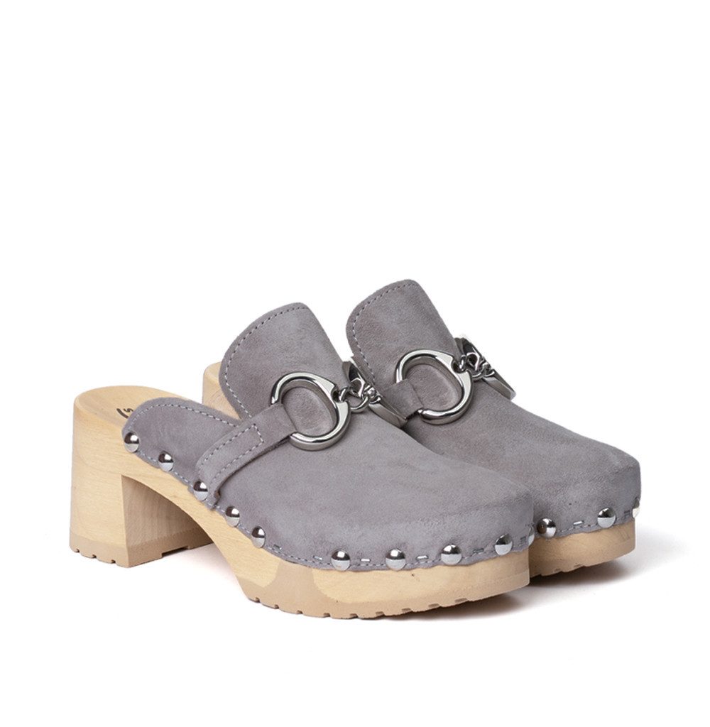 Softclox HIRA Kaschmir grau (natur) Clog