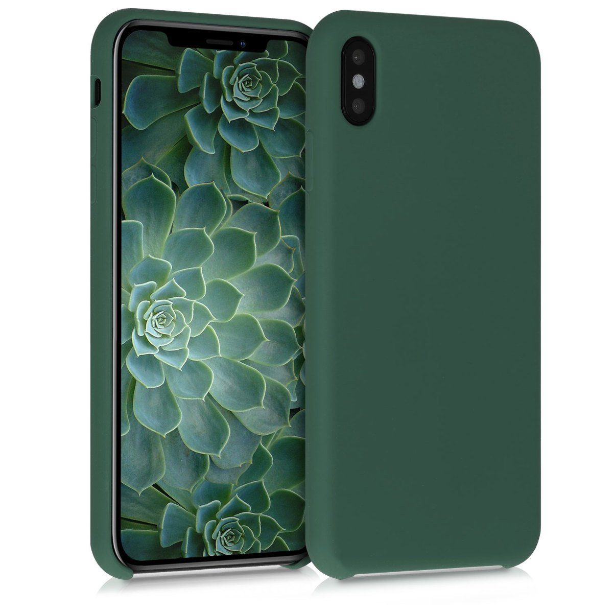 kwmobile Handyhülle Handyhülle für Apple iPhone XS Max Hülle, Weiches Handy Silikon Case - Schutzhülle Cover