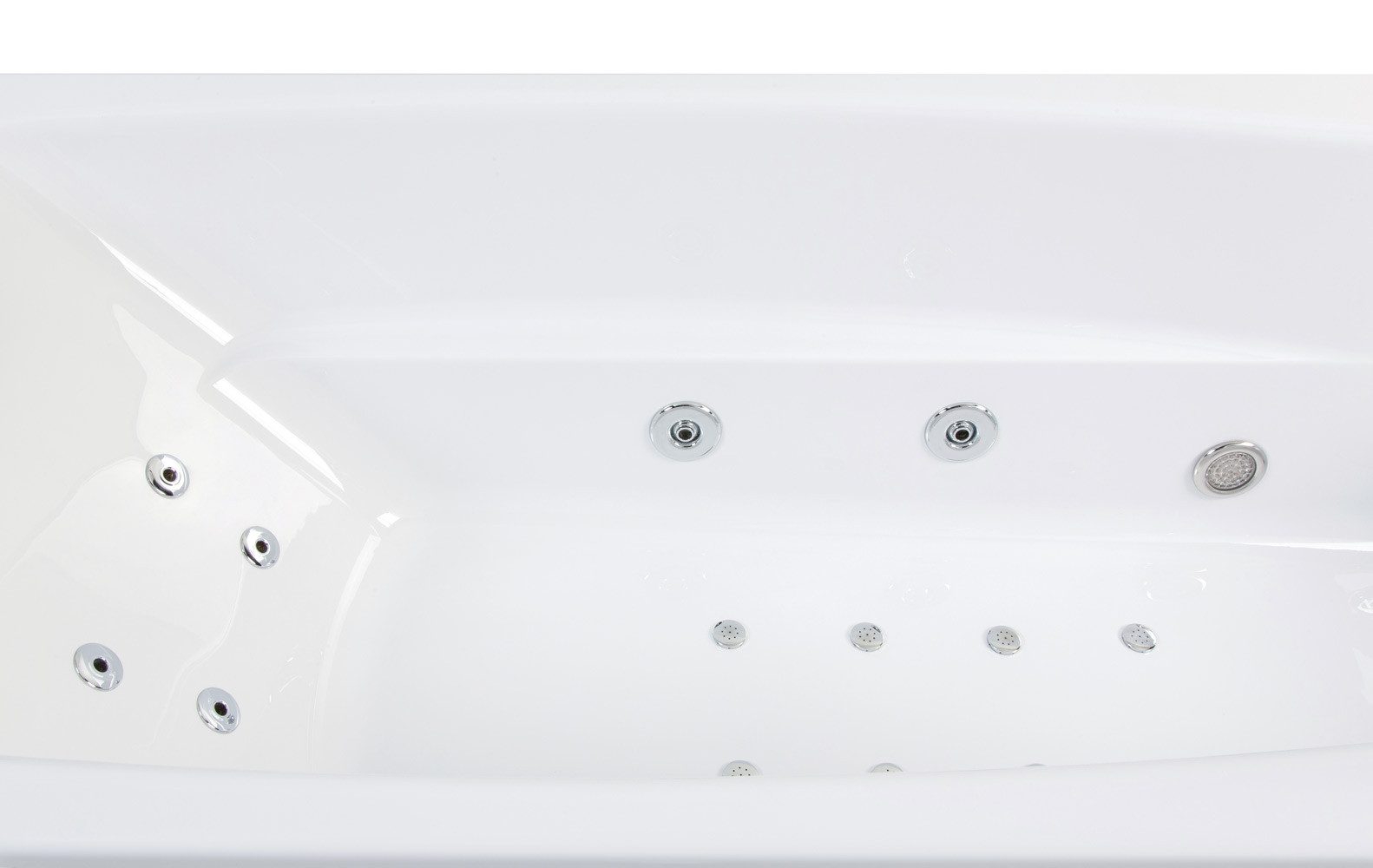 Magnolia Home Whirlpool Rechteck Whirlpool Ocean 150x70 rechts Made in Germany 18 Düsen ohne A