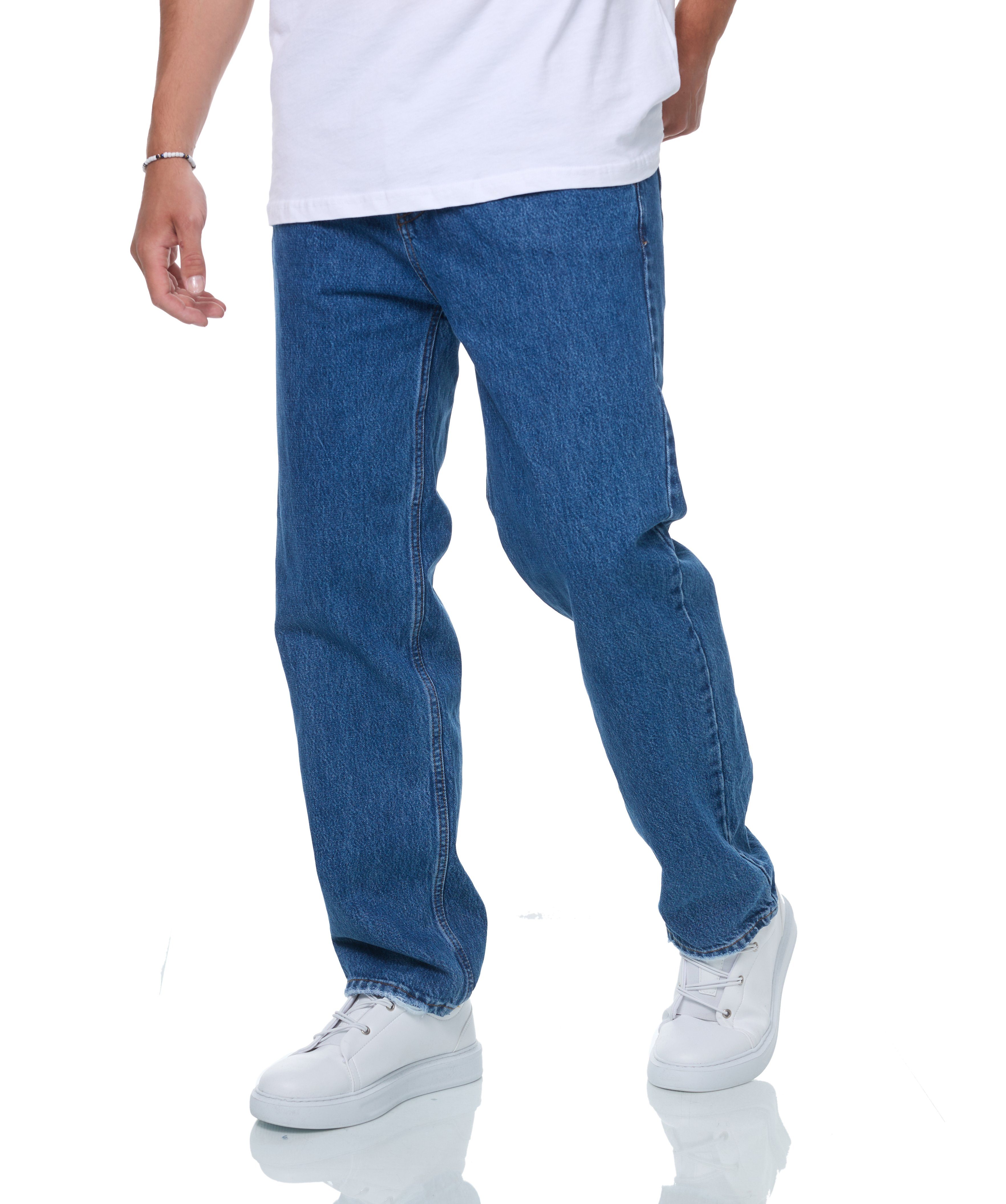 Denim House Loose-fit-Jeans Lässige Basic HIP günstig online kaufen