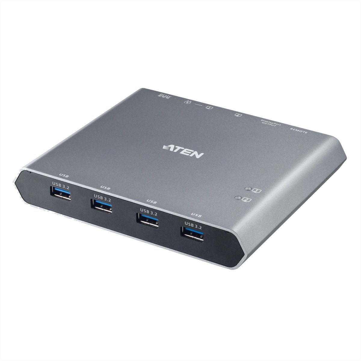 US3311 2-Port USB-C 4K DisplayPort KVM Dock Computer-Adapter