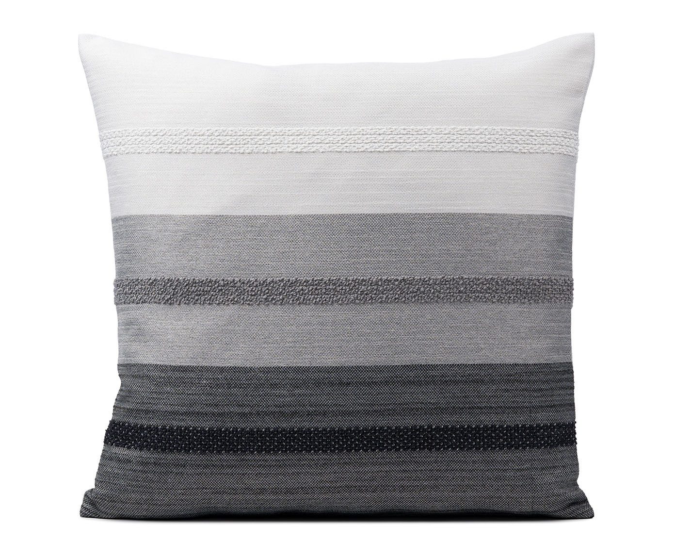 Gözze Kissenhüllen GÖZZE Kissenhülle MARTINI silber BH 50x50 cm silber günstig online kaufen