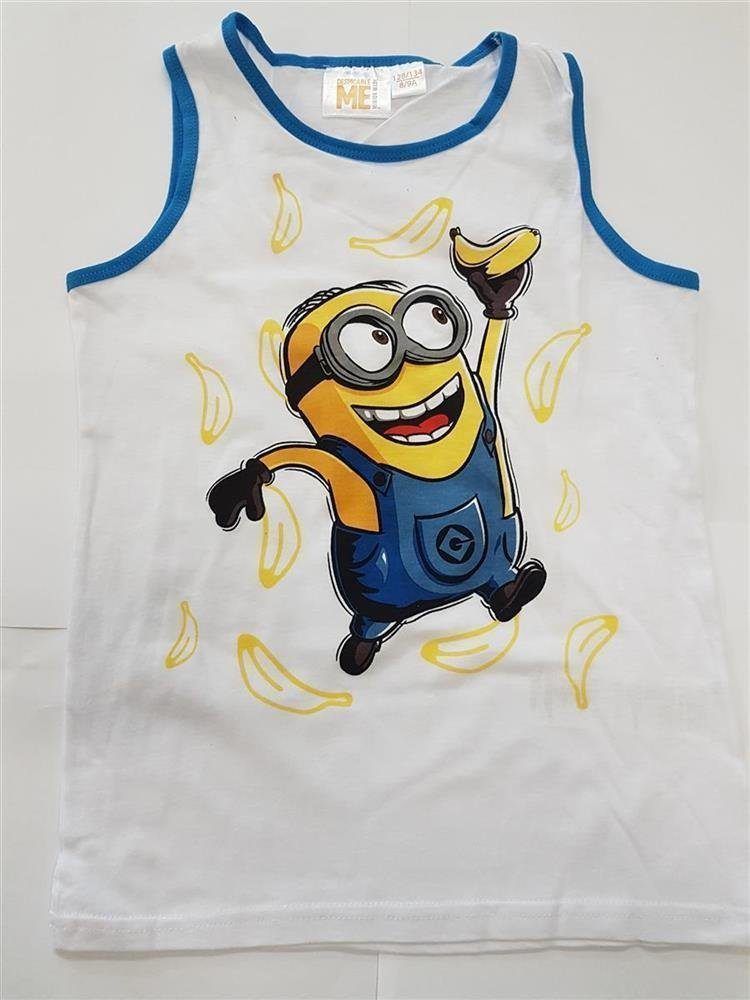 EplusM Unterhemd 134 Jungen 2-St) bis 104 Minions blau (Set, für Größen UNTERWÄSCHE