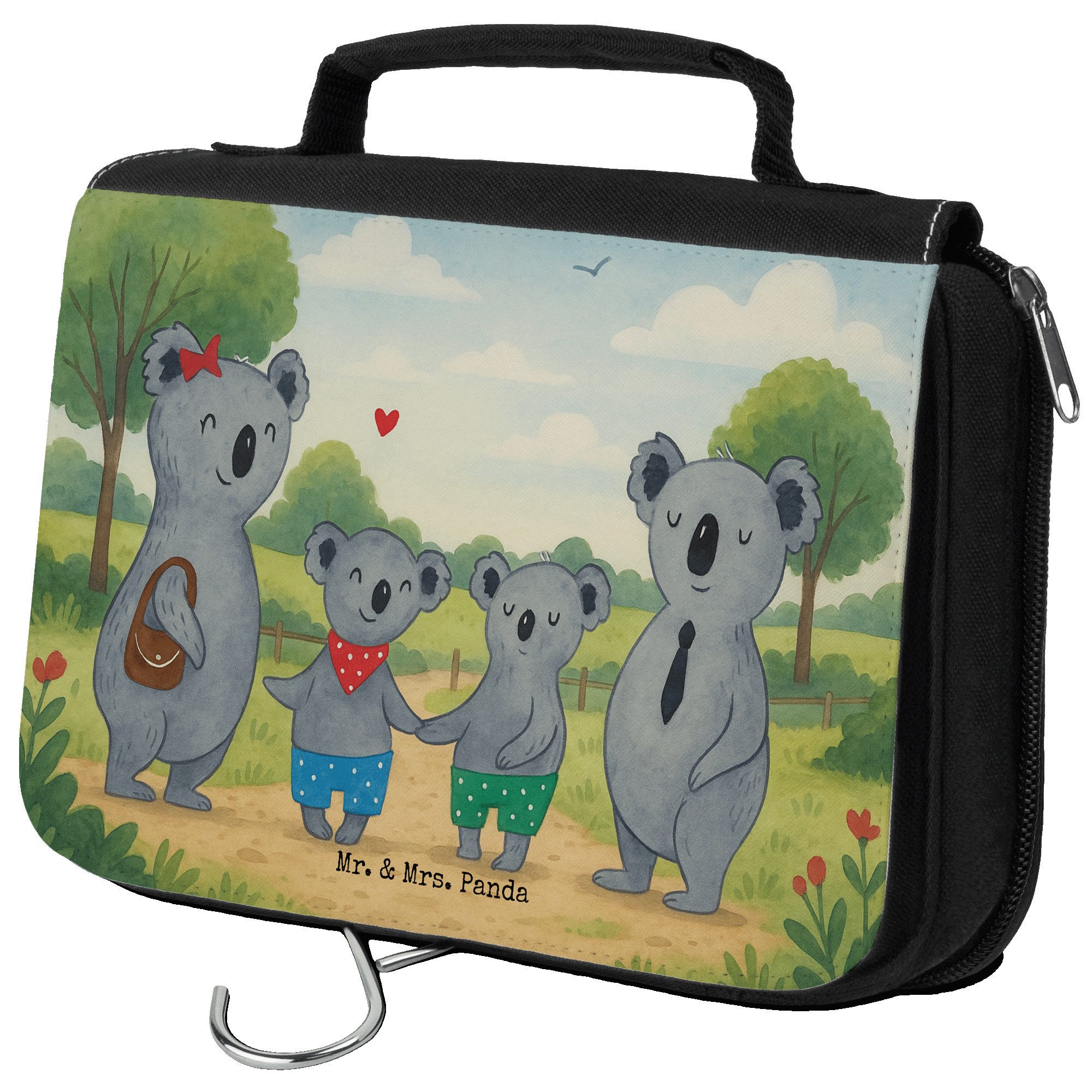 Kulturbeutel Koala Familie zwei Design, Kulturbeutel, Weiß, kosmetiktäschchen, dus
