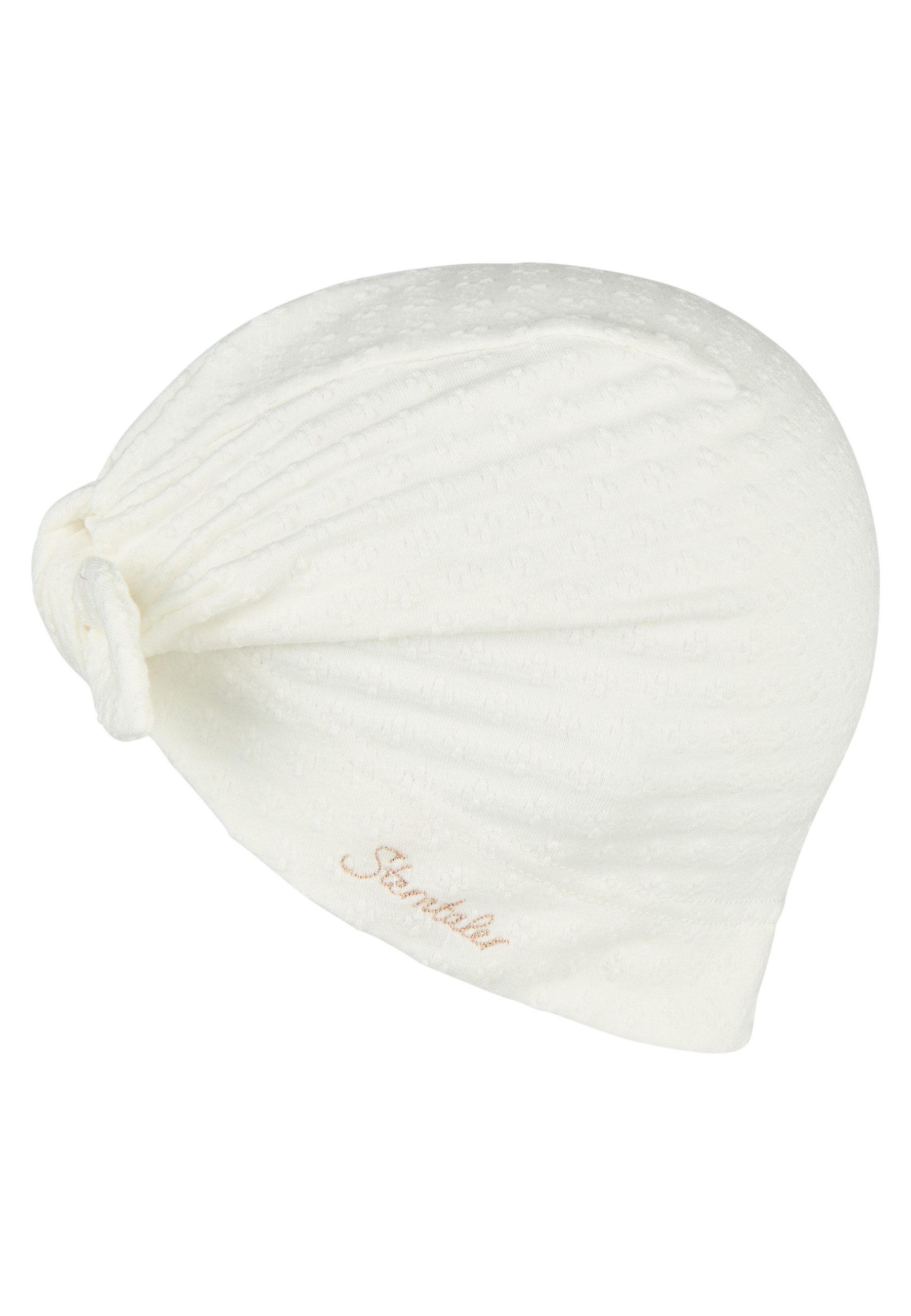 Sterntaler® Beanie 50+ Knotenmütze Struktur (1-St) Knotenmütze aus strukturiertem Mischgewebe