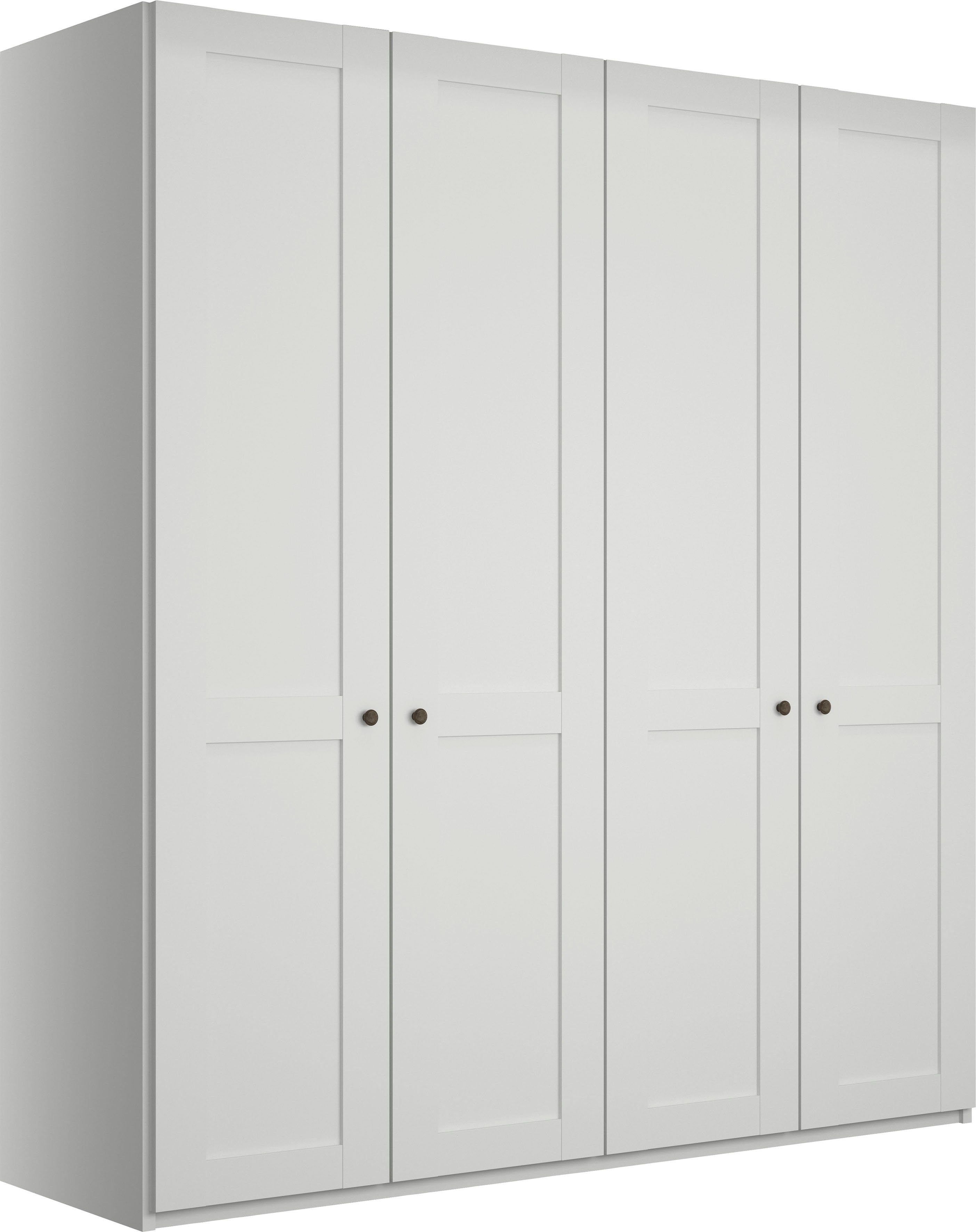 WIEMANN Kleiderschrank Göteborg, Kleiderschrank, Schrank, Wäscheschrank (4 Breiten, MADE IN GERMANY) inkl. Türendämpfung, langlebige Qualität, viel Stauraum