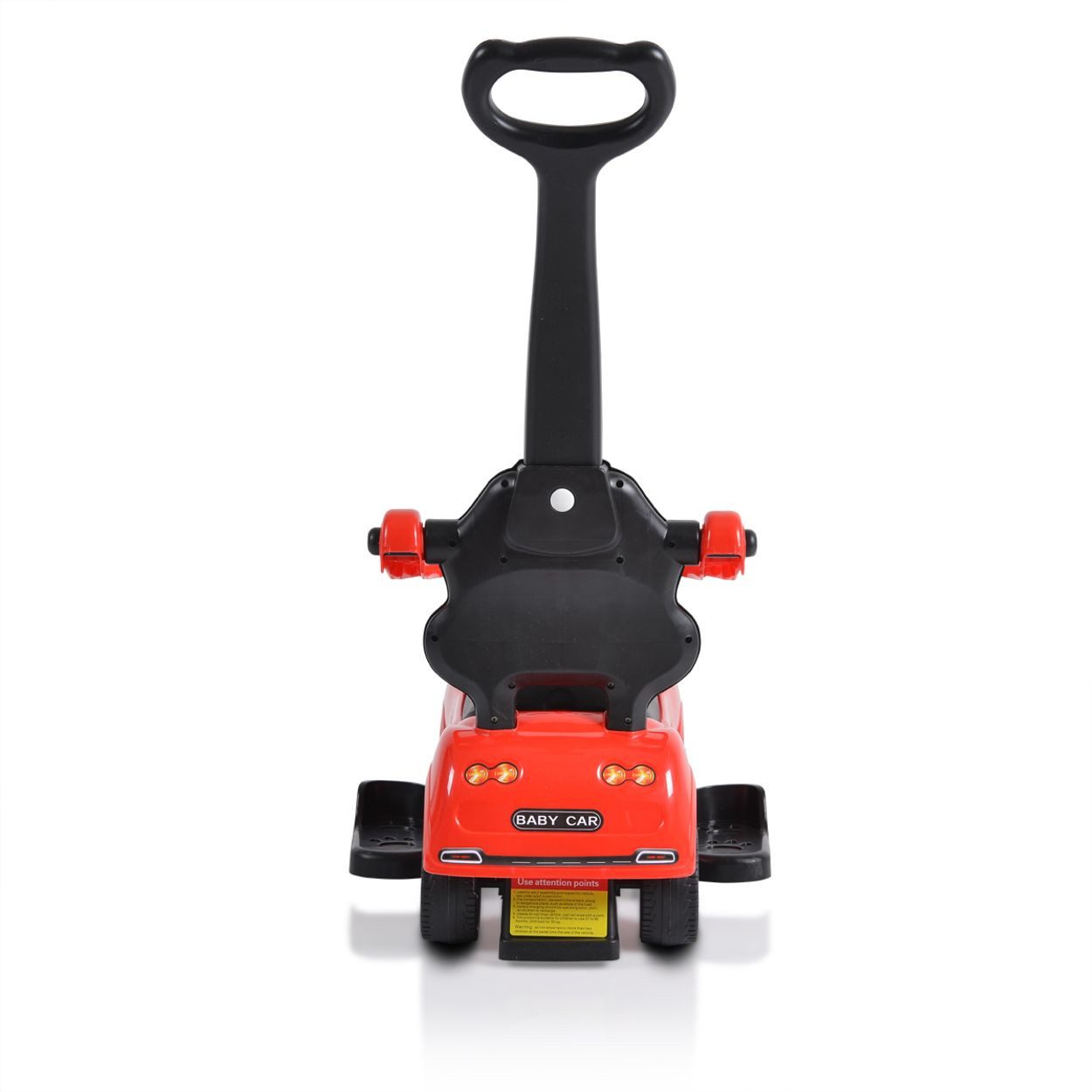 Moni Rutscher Rider 308 2 in 1, Schiebestange, Sicherheitsbügel, Fußstützen, Musikfunktion, Staufach