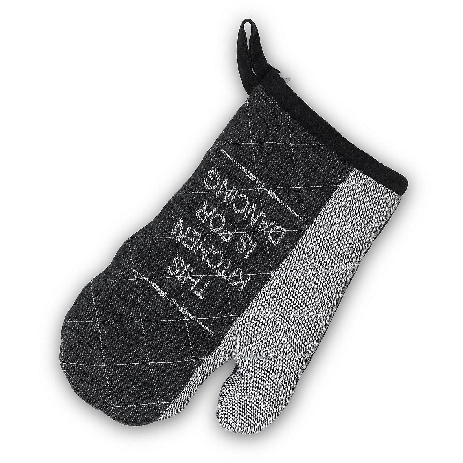 kela Topfhandschuhe Gianna, mit Aufschrift, Aufhängeschlaufe, waschbar bis günstig online kaufen