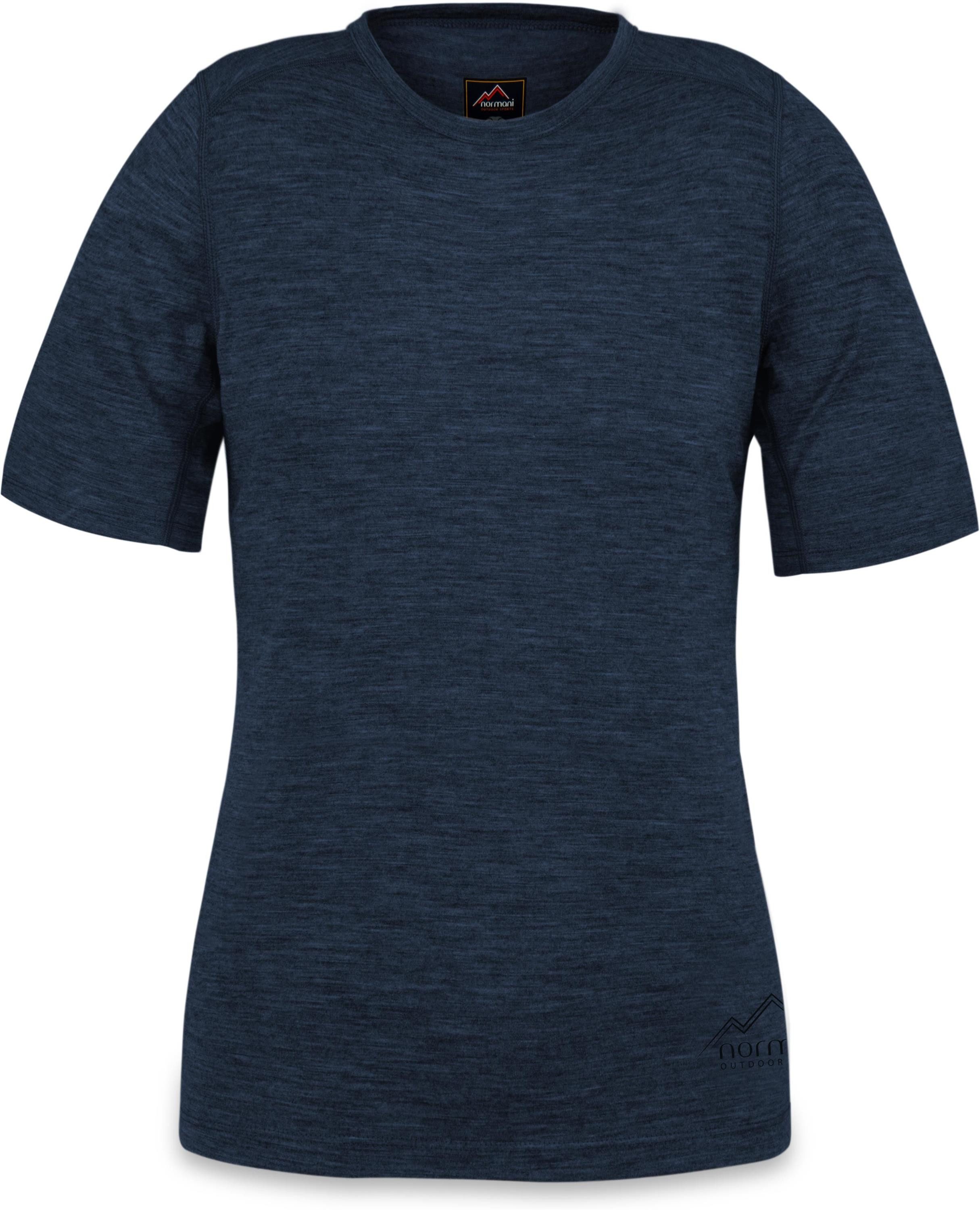 normani Thermounterhemd Damen Merino T-Shirt Cairns Kurzarm Merinounterhemd Funktionsshirt aus Merinowolle