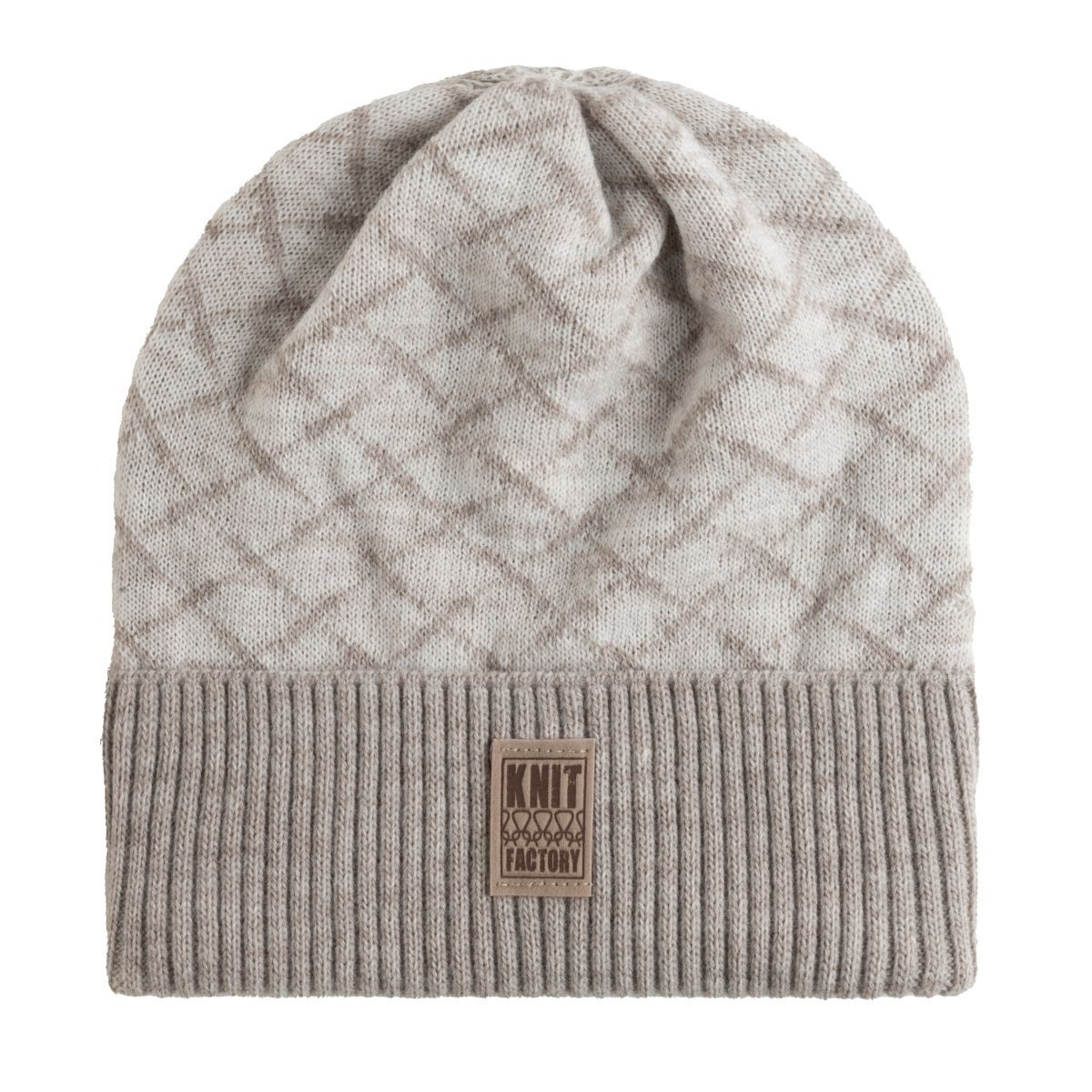 Strickmütze Dusk Mütze Iced Clay/Beige
