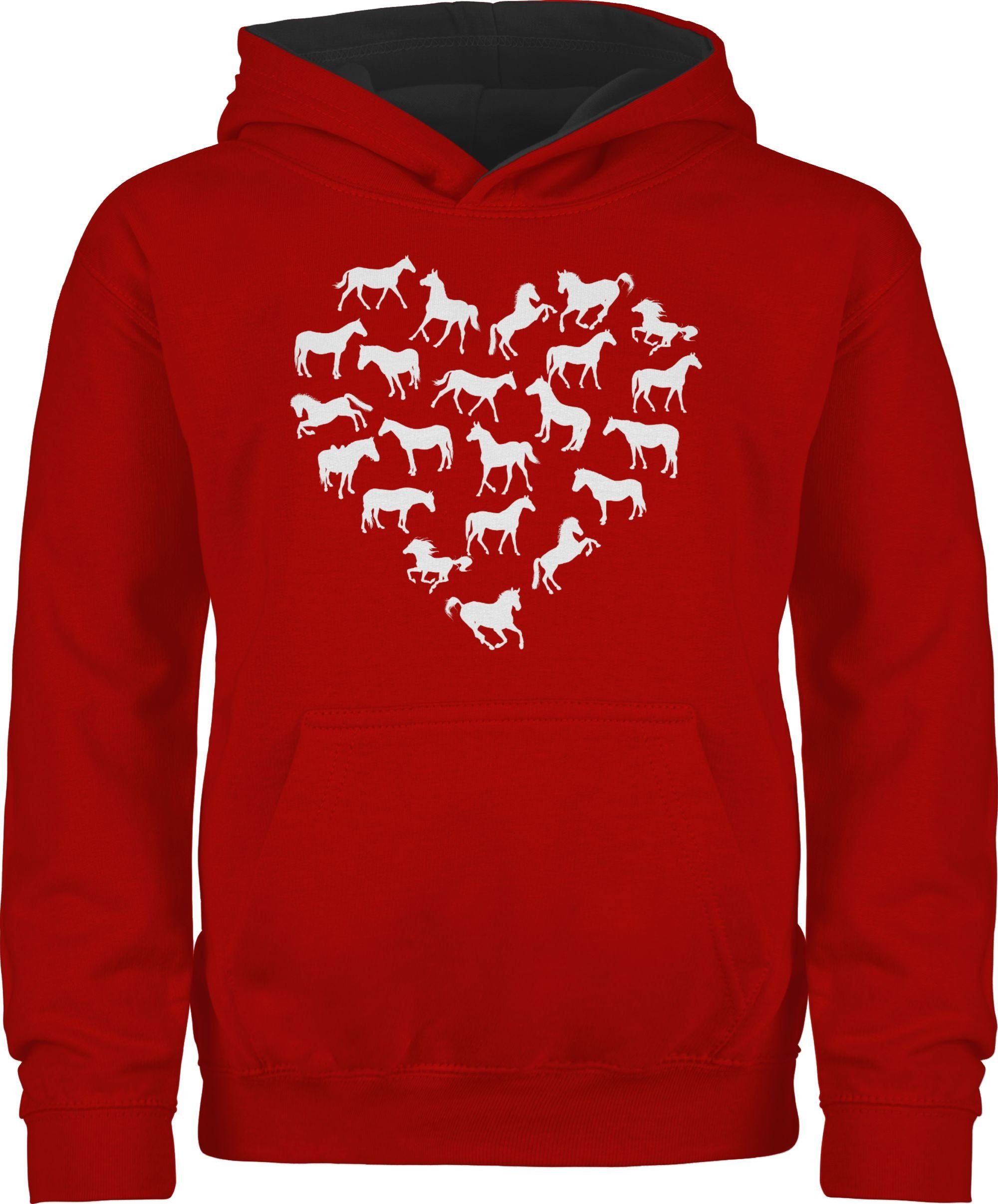 Hoodie Pferdeherz