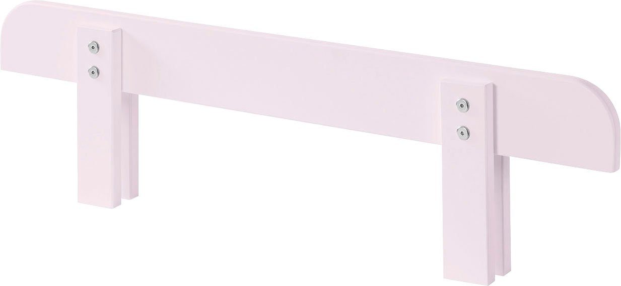 Farben auf Aufstecken rosé Vipack verschiedenen Kiddy Bettschutzgitter Bettseite, in zum St), (1 die erhältlich