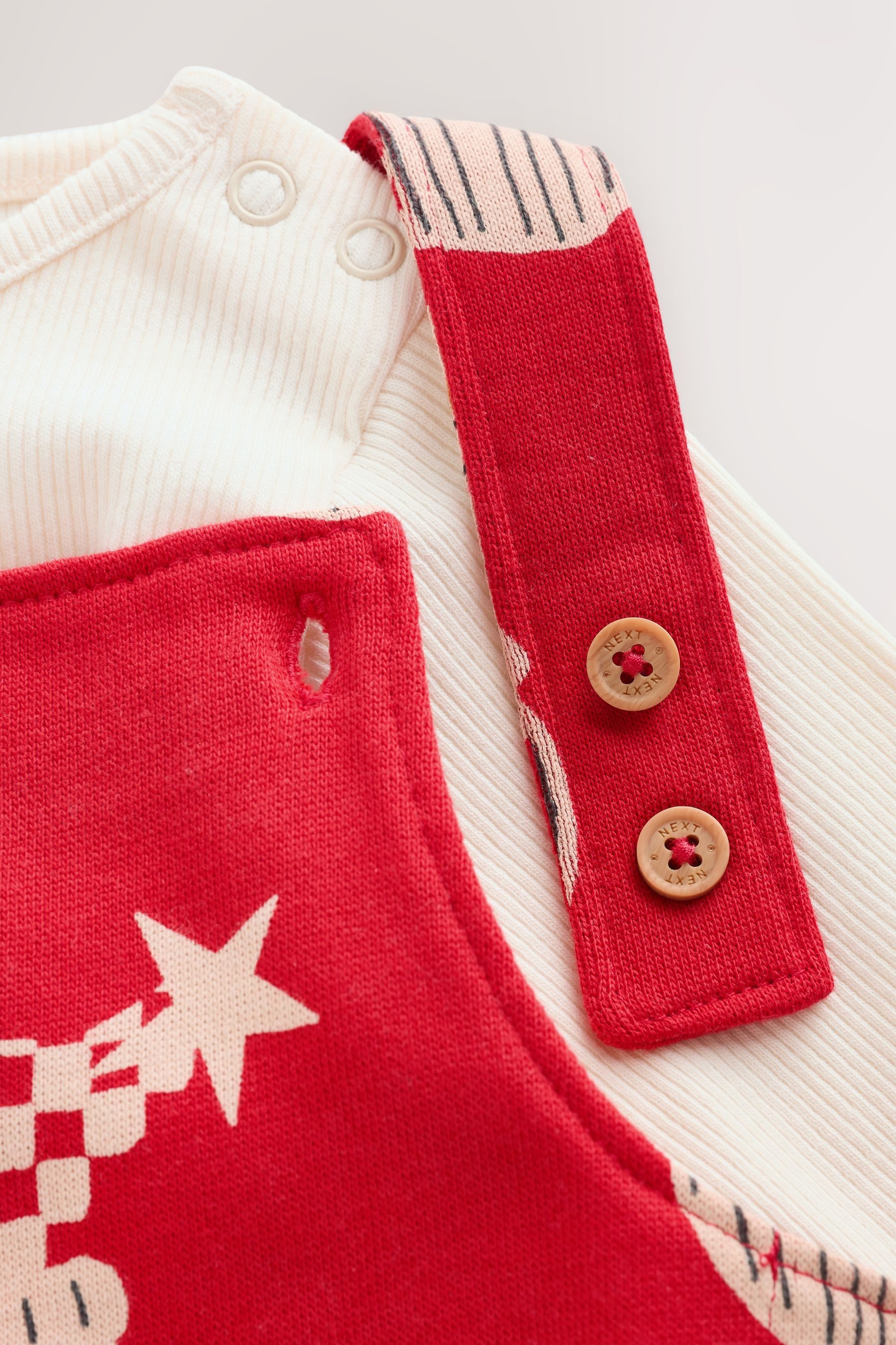 Next Body & Hose Baby-Set mit Jersey-Latzhose und Bodysuit (2-tlg)