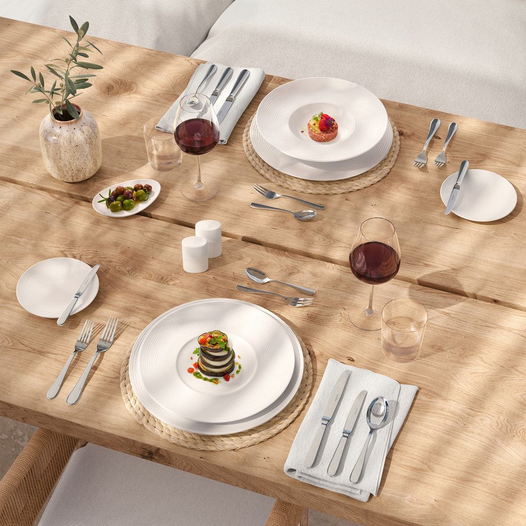Villeroy & Boch Suppenlöffel Oscar Tafellöffel 200 mm 6er Set (6 Stück)