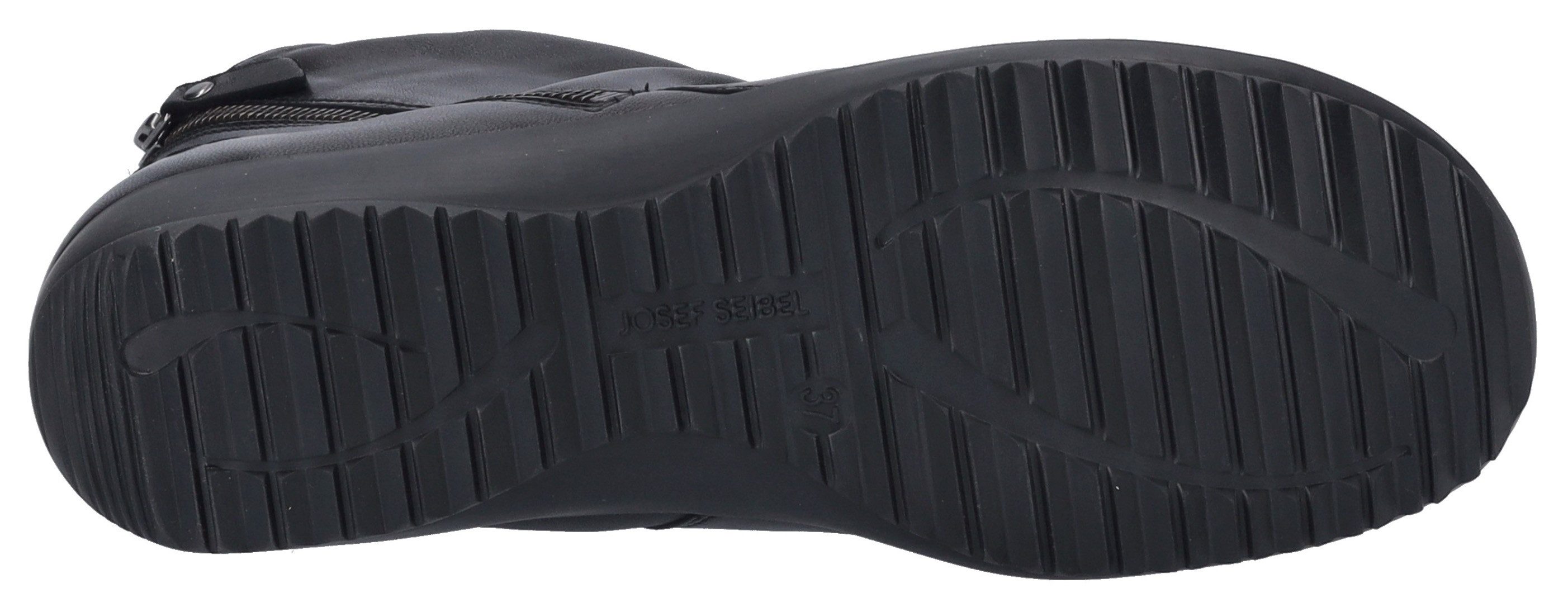 Josef Seibel Naly 61 Stiefelette Reißverschluss Stiefel, Winterstiefelette mit kleinem Absatz