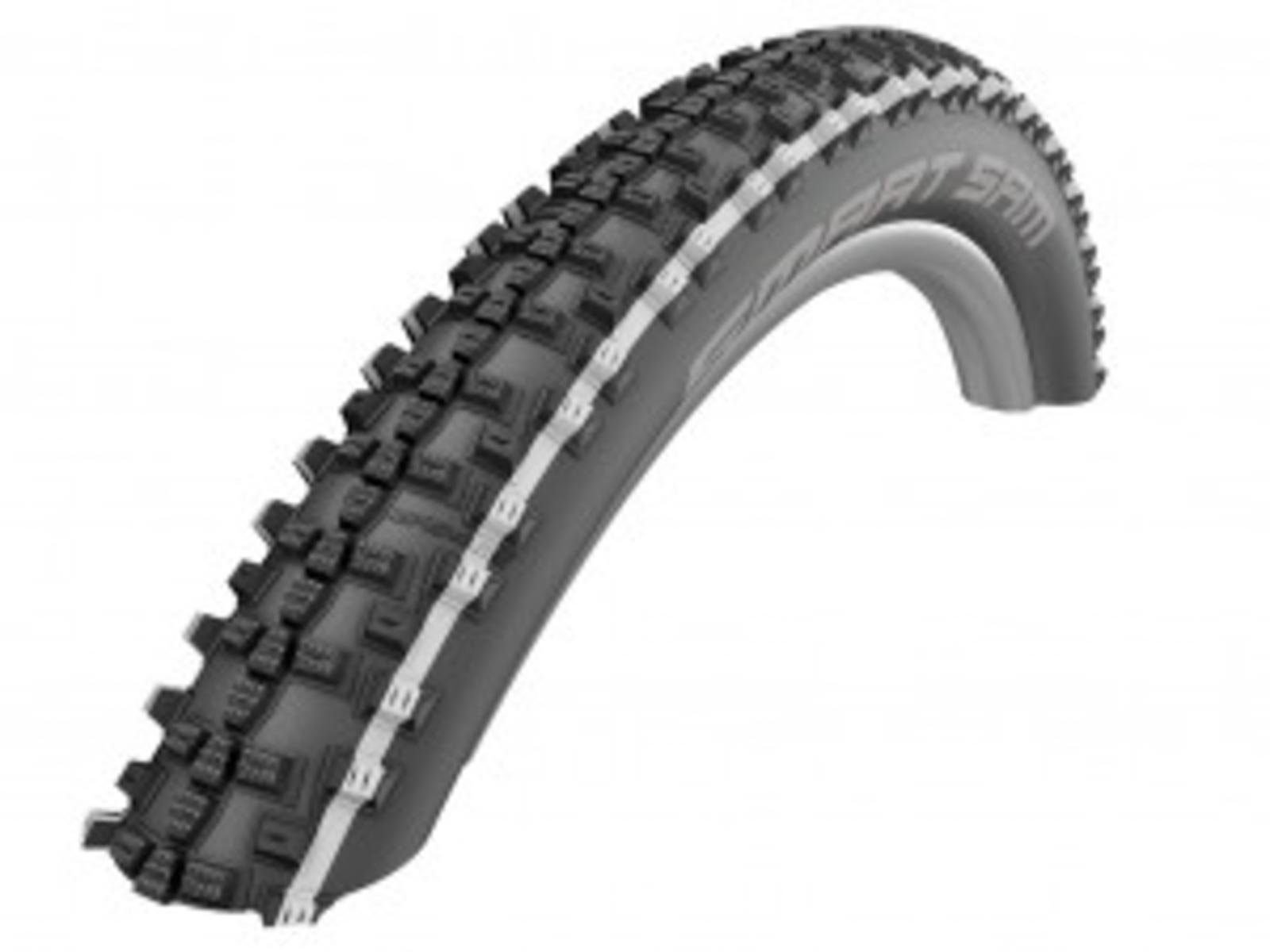 Schwalbe Fahrradreifen Reifen Schwalbe Smart Sam HS476 fb. 26x2.10" 54-559 sw-LSkin Perf.Addi