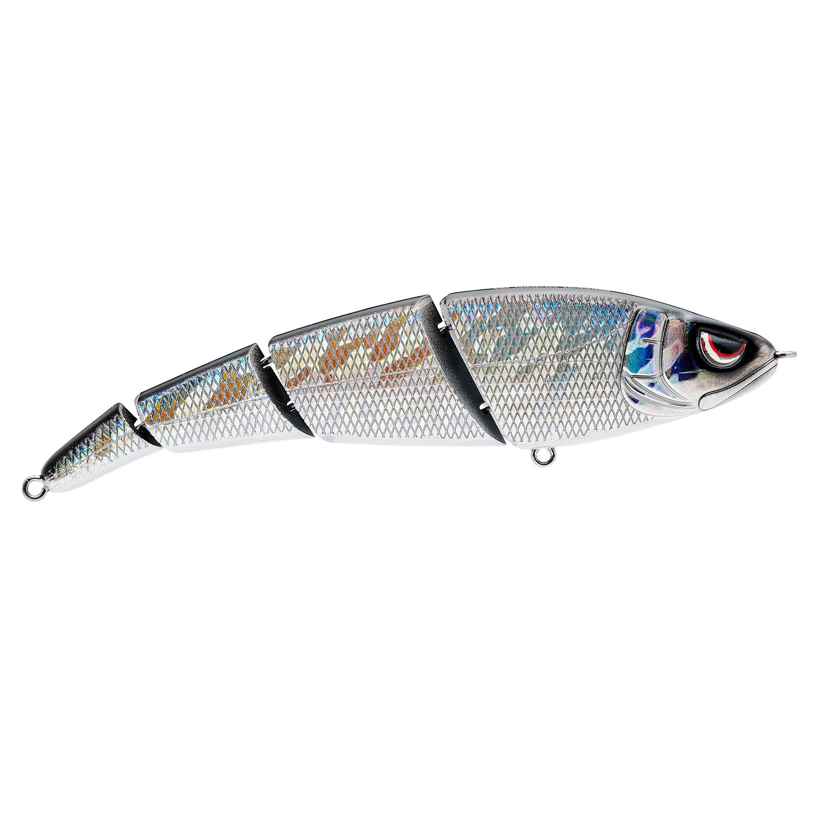 SPRO Kunstköder, SPRO Sashimmy Swimmer 125 Silver Black Swimbait