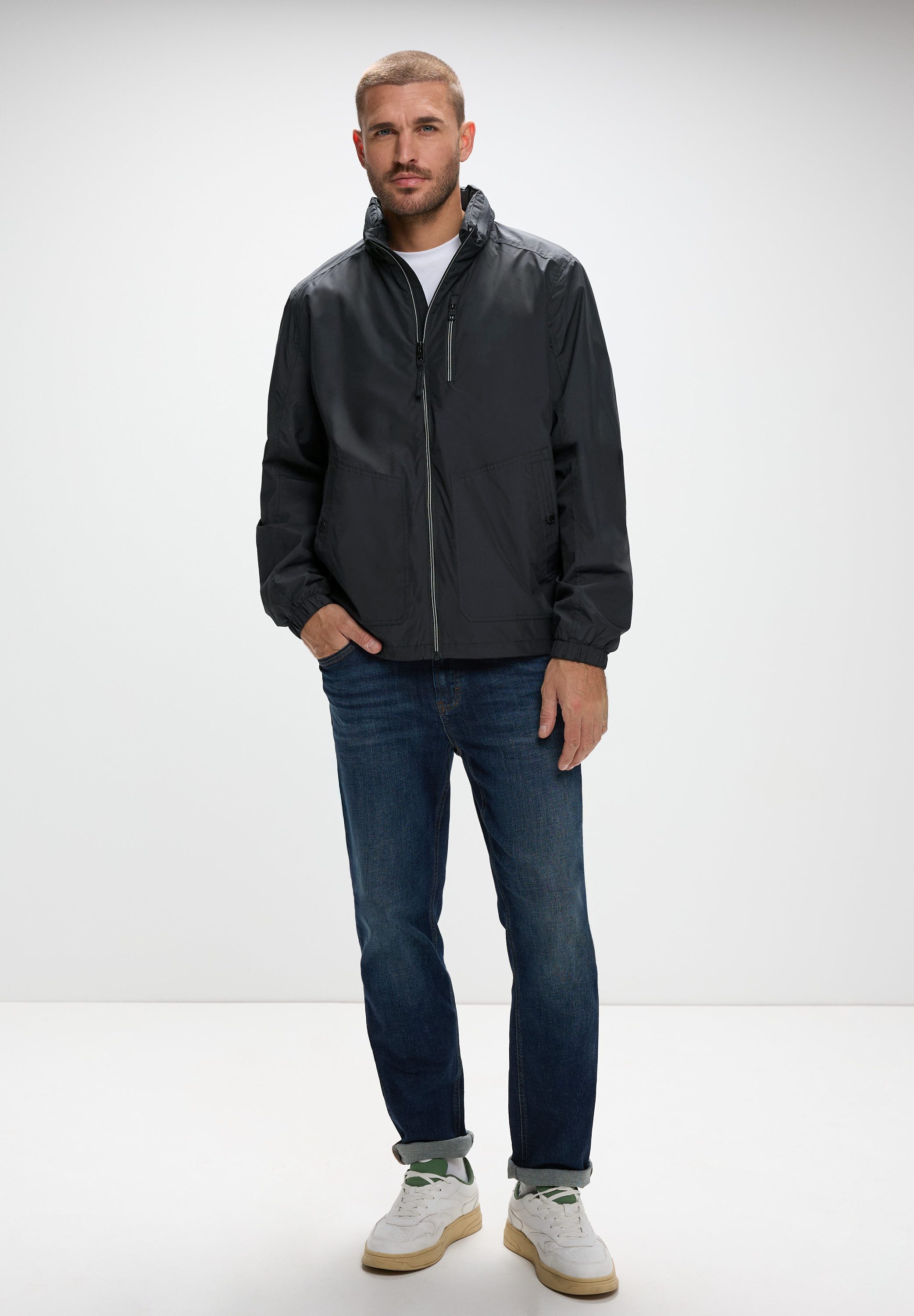 STREET ONE MEN Windbreaker mit Kapuze