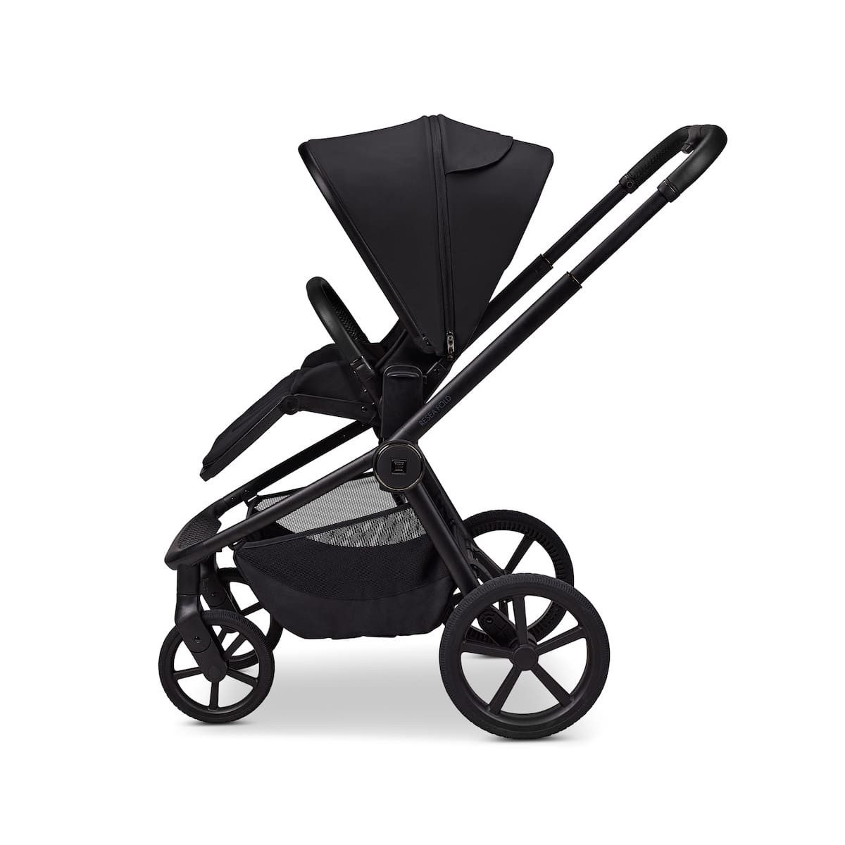Moon Kombi-Kinderwagen Resea Fold Diamond Kombikinderwagen, Mit einem einzigen Handgriff inklusive Babywanne zusammenfaltbar