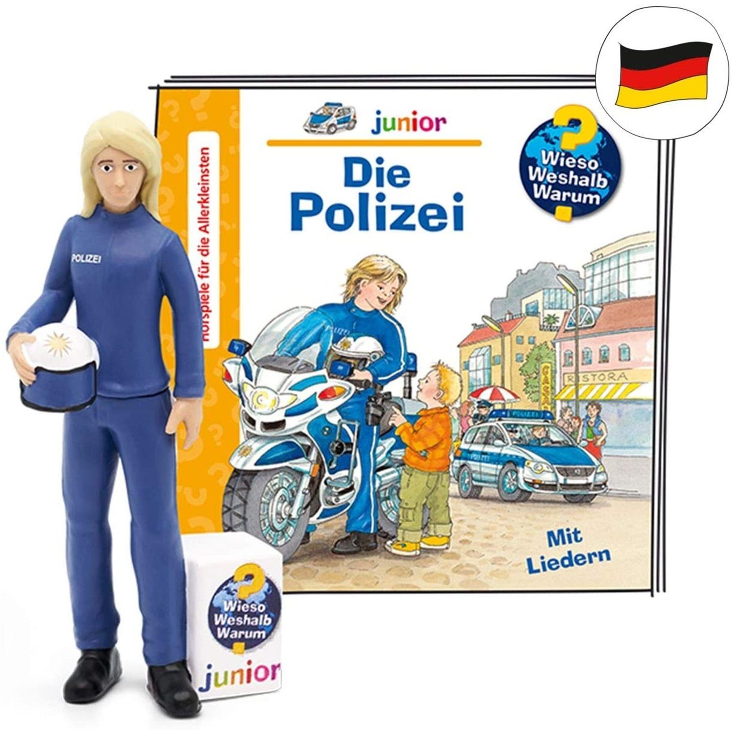 tonies Hörspielfigur 10000151 Wieso Weshalb Warum Junior - Die Polizei