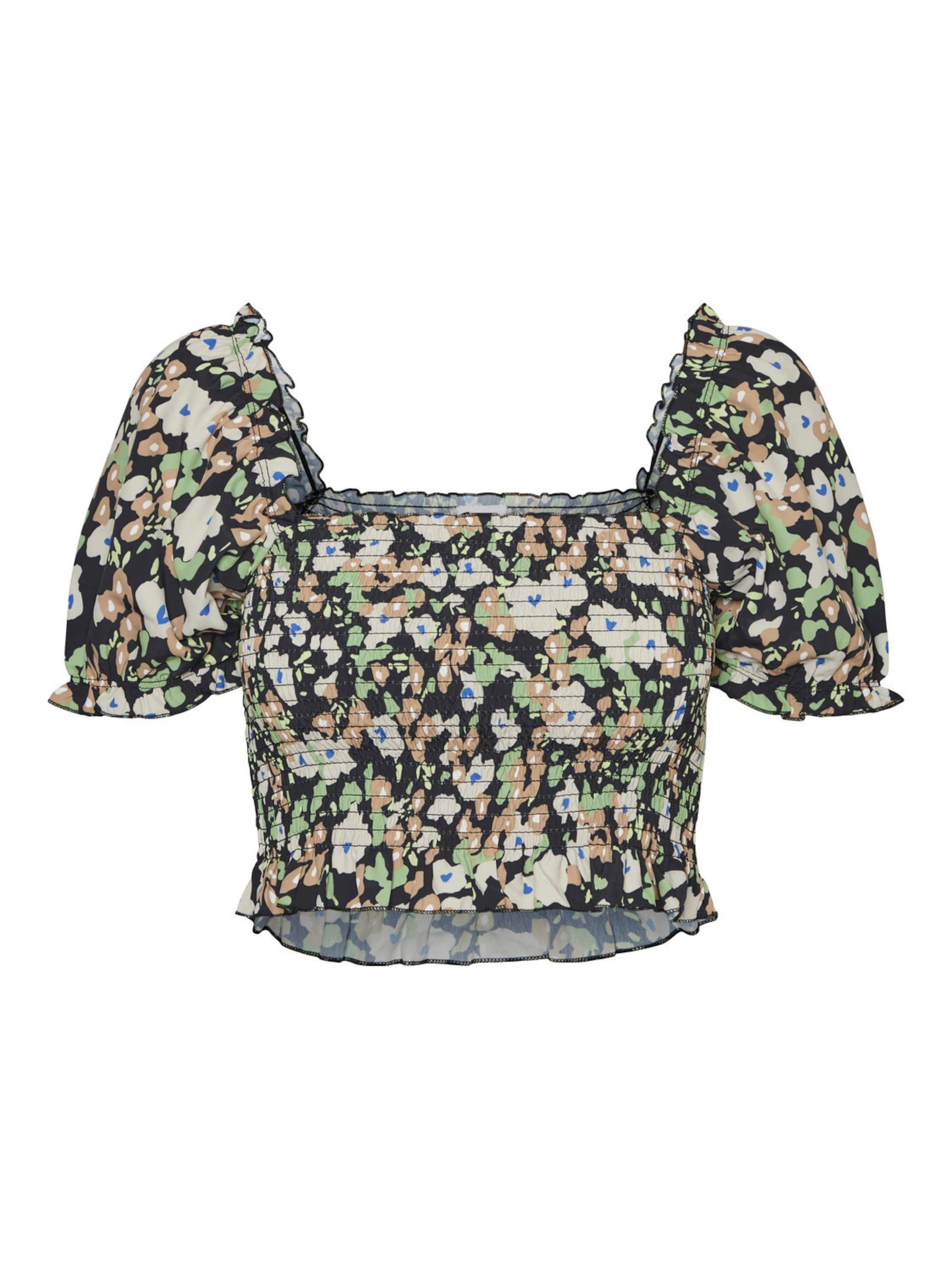 Noisy may Funktionsbluse VIGGA (1-tlg) Drapiert/gerafft