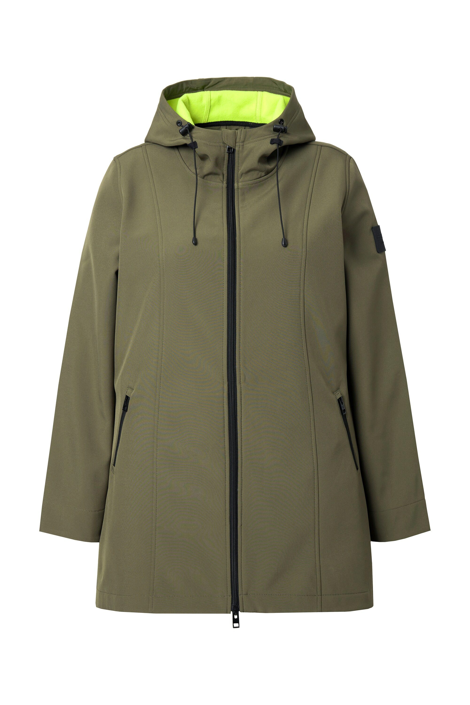 Ulla Popken Softshelljacke HYPRAR Softshelljacke wasserabweisend günstig online kaufen