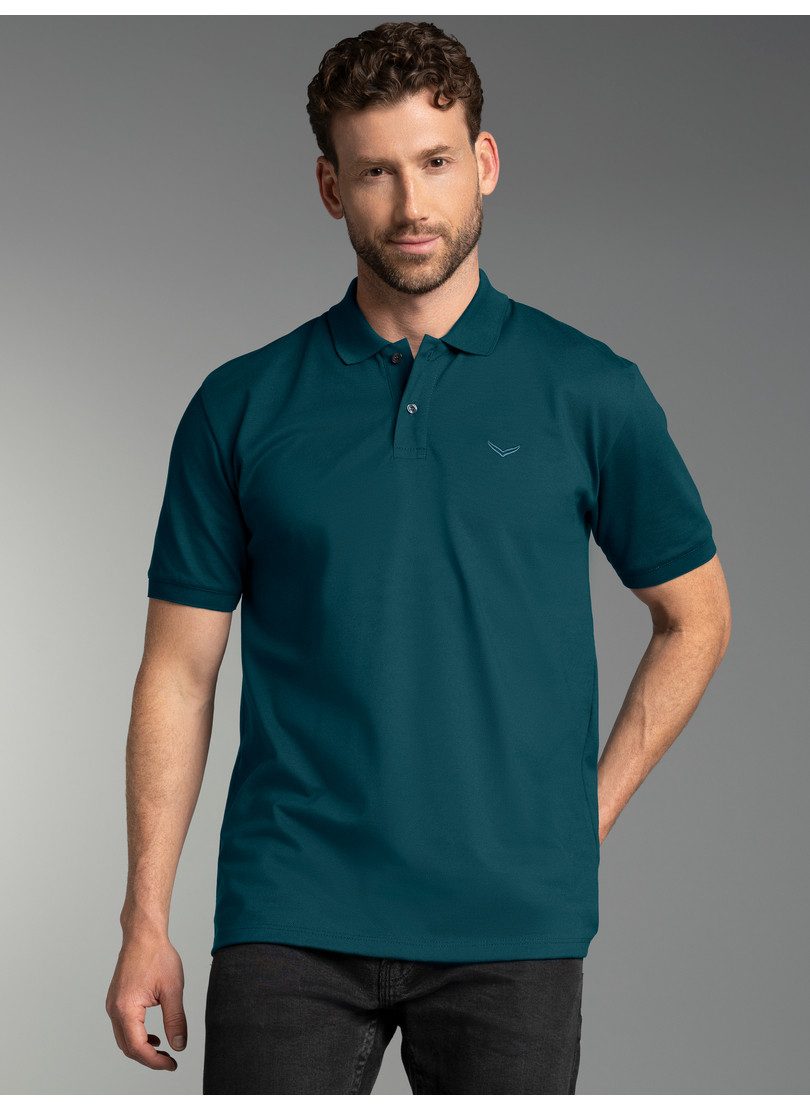 Trigema Poloshirt TRIGEMA Poloshirt DELUXE Piqué (1-tlg)