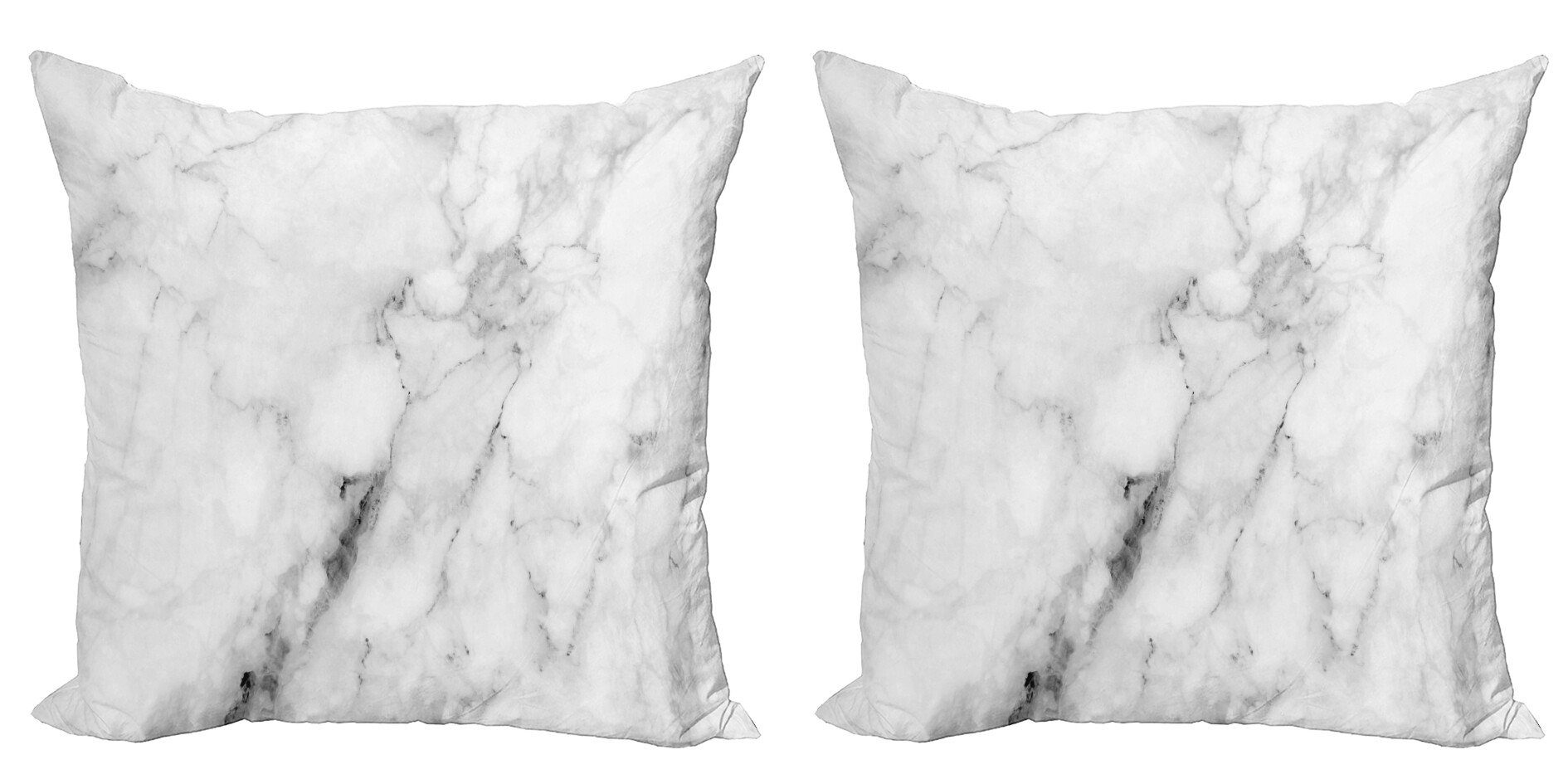 Abakuhaus Подушкиbezüge Modern Accent Doppelseitiger Digitaldruck, (2 Stück), Marmor Gebrochene Linien