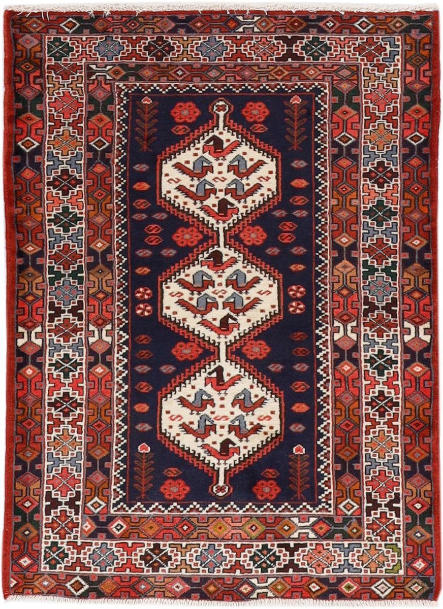 Orientteppich Shahsavan 101x146 Nain 12 Handgeknüpfter Orientteppich rechteckig, Perserteppich, Trading, mm Höhe: 