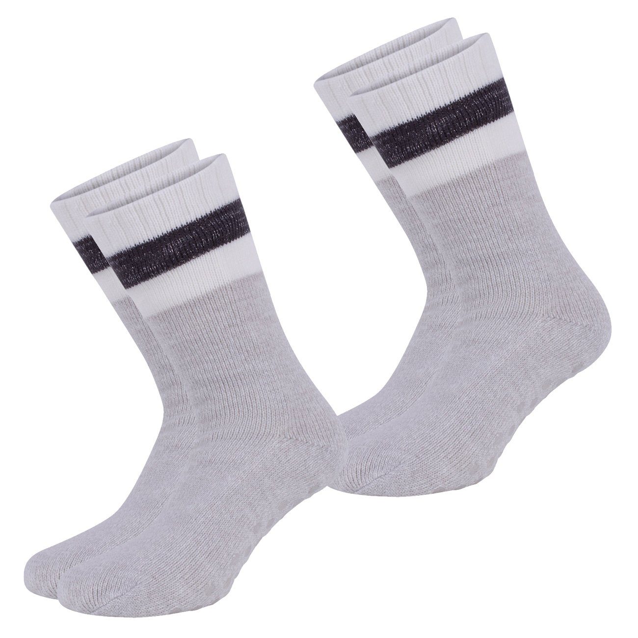 s.Oliver Langsocken Women Fashion ABS Home-socks 1p (2-Paar) mit Stoppersohle