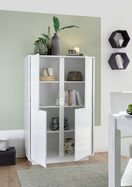 LC Highboard Ice, grifflos