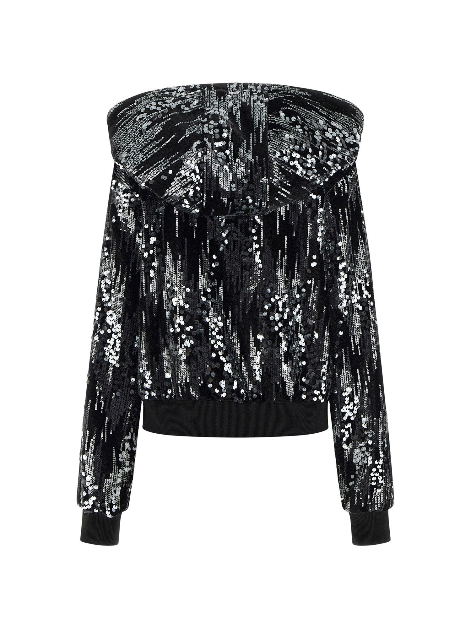 Guess Sweatjacke SEQUINS FULL-ZIP HOODIE günstig online kaufen