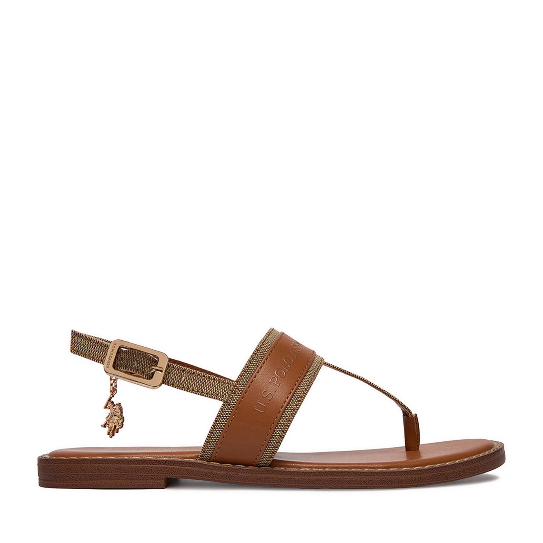U.S. Polo Assn. US Polo Assn Damen-Sandalen in Braun Sandale