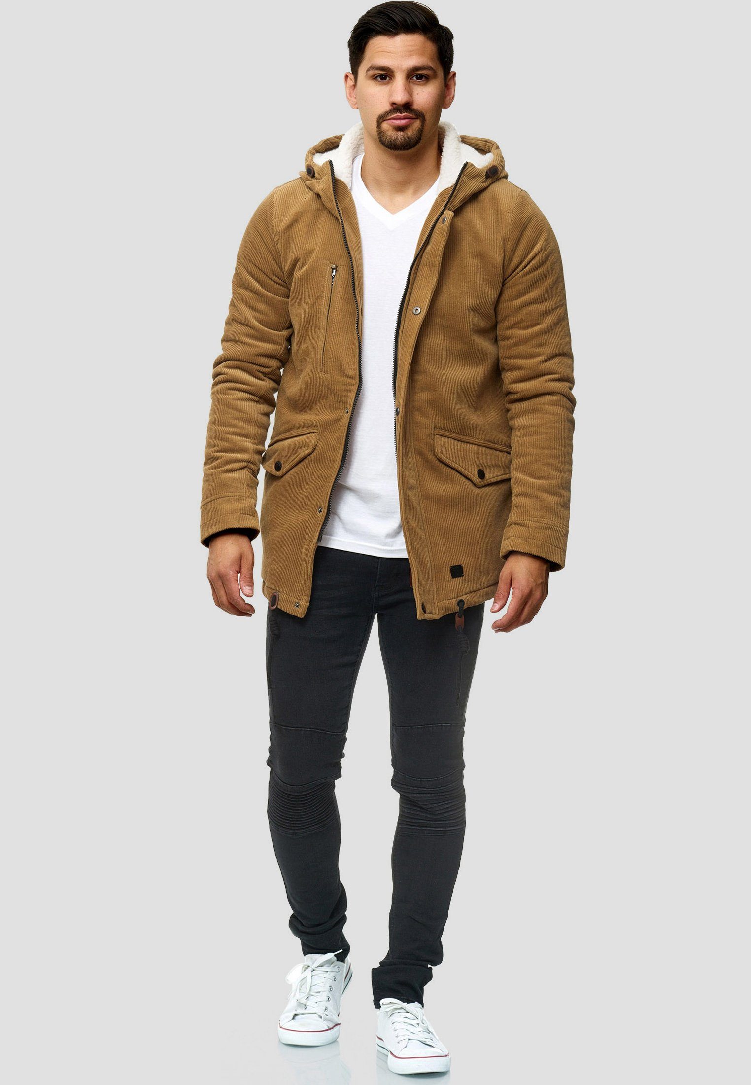 Indicode Dudley Camel Winterjacke