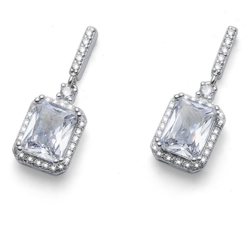 Oliver Weber Ohrring-Set Fashion earrings with clear cubic zirconia Plumnus 23061