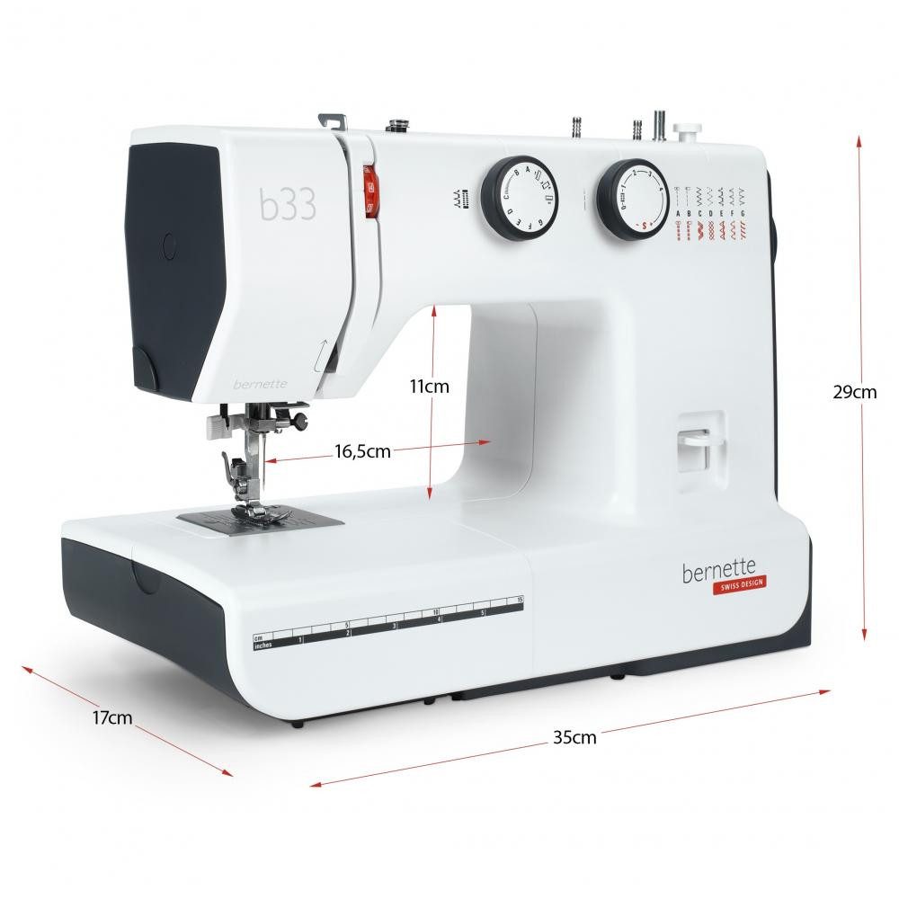 Bernette Nähmaschine - B 33 mechanische Nutzstich Nähmaschine