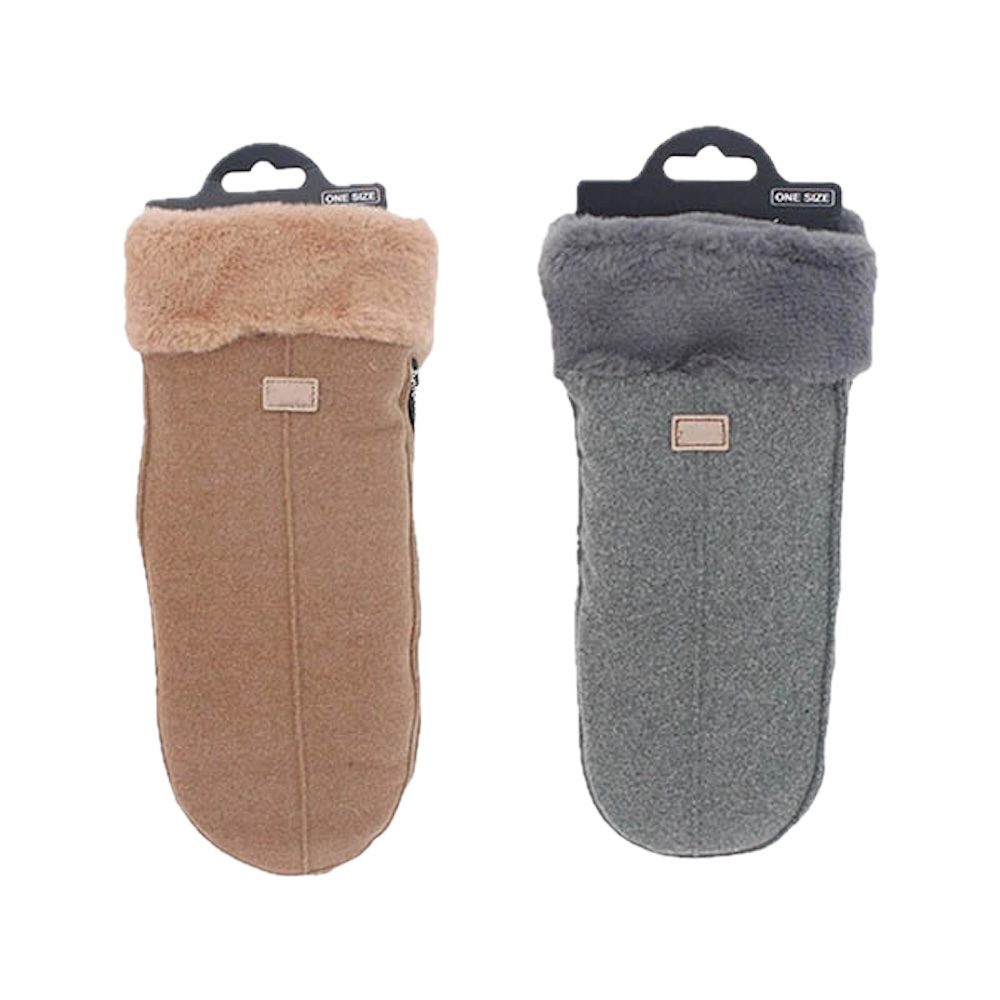 LK Trend & Style Fäustlinge für Damen (Größe ca 7, Unisex) kuschlig warm günstig online kaufen